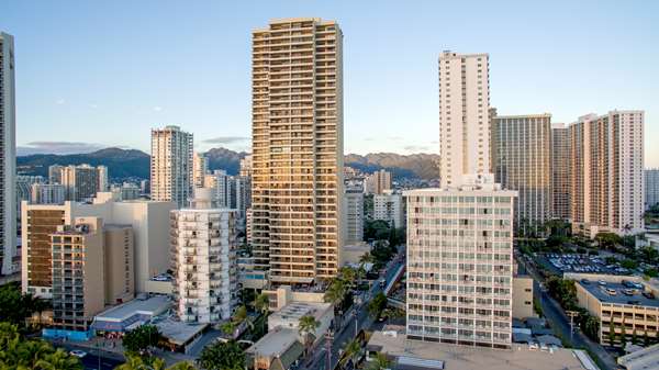 Exterior view - Aston Waikiki Beach Tower Hotel Honolulu