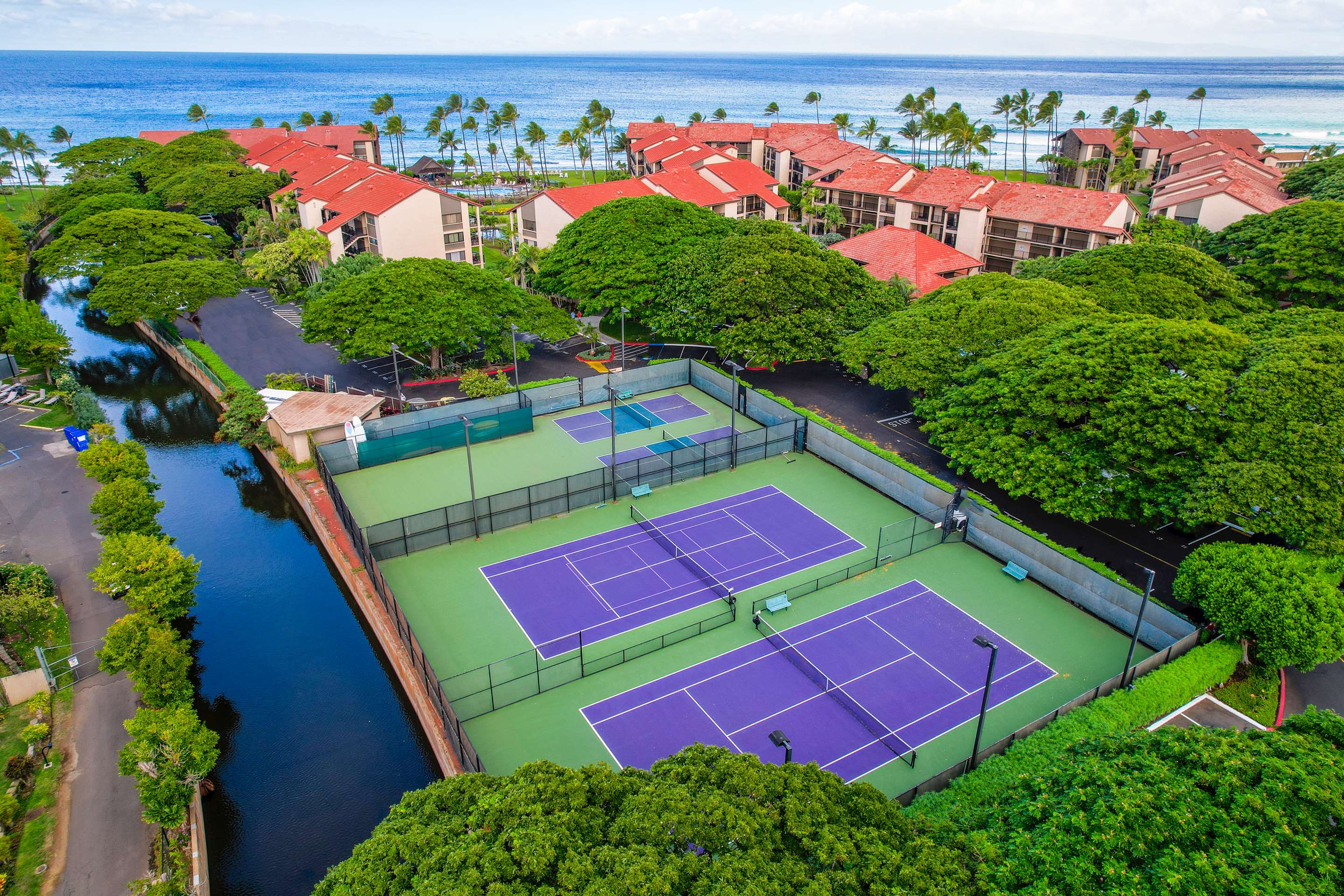 Aston Papakea Resort - Tennis Courts | AEI at Papakea Resort Maui