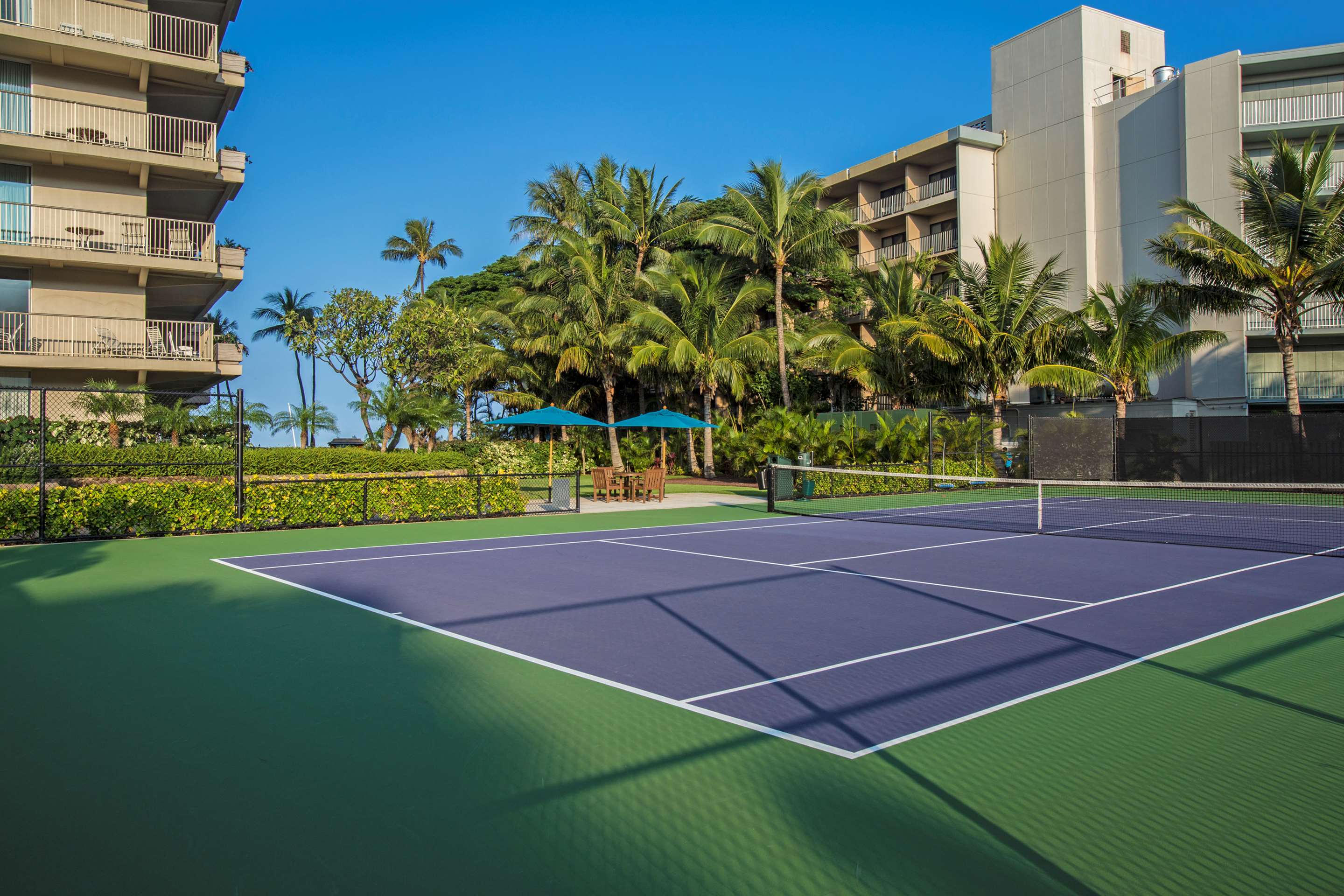 Aston at The Whaler on Kaanapali Beach - Exterior Tennis Court | Aston at The Whaler on Kaanapali Beach