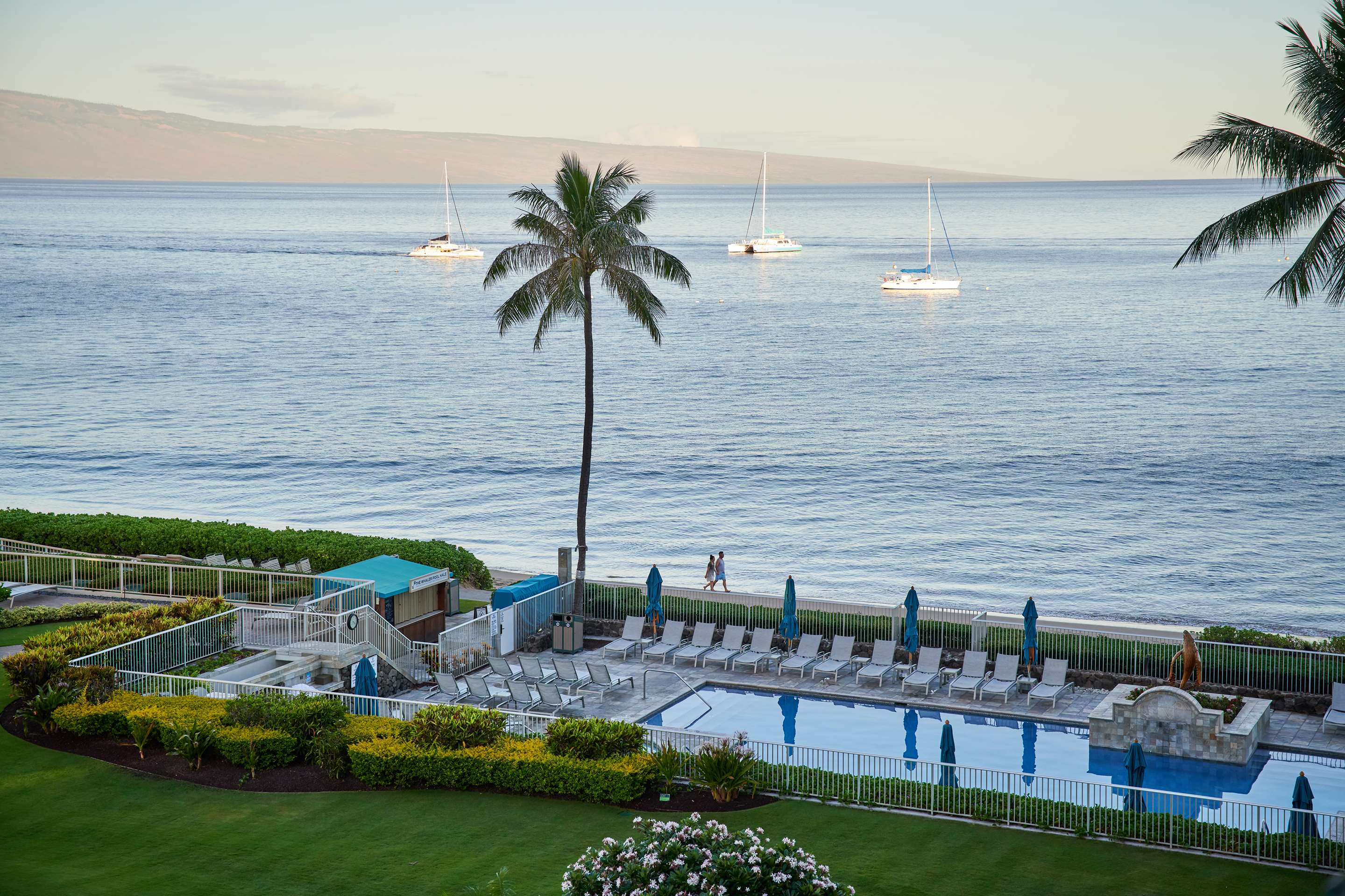 Aston at The Whaler on Kaanapali Beach - Pool with a view of the beach | Aston at The Whaler on Kaanapali Beach