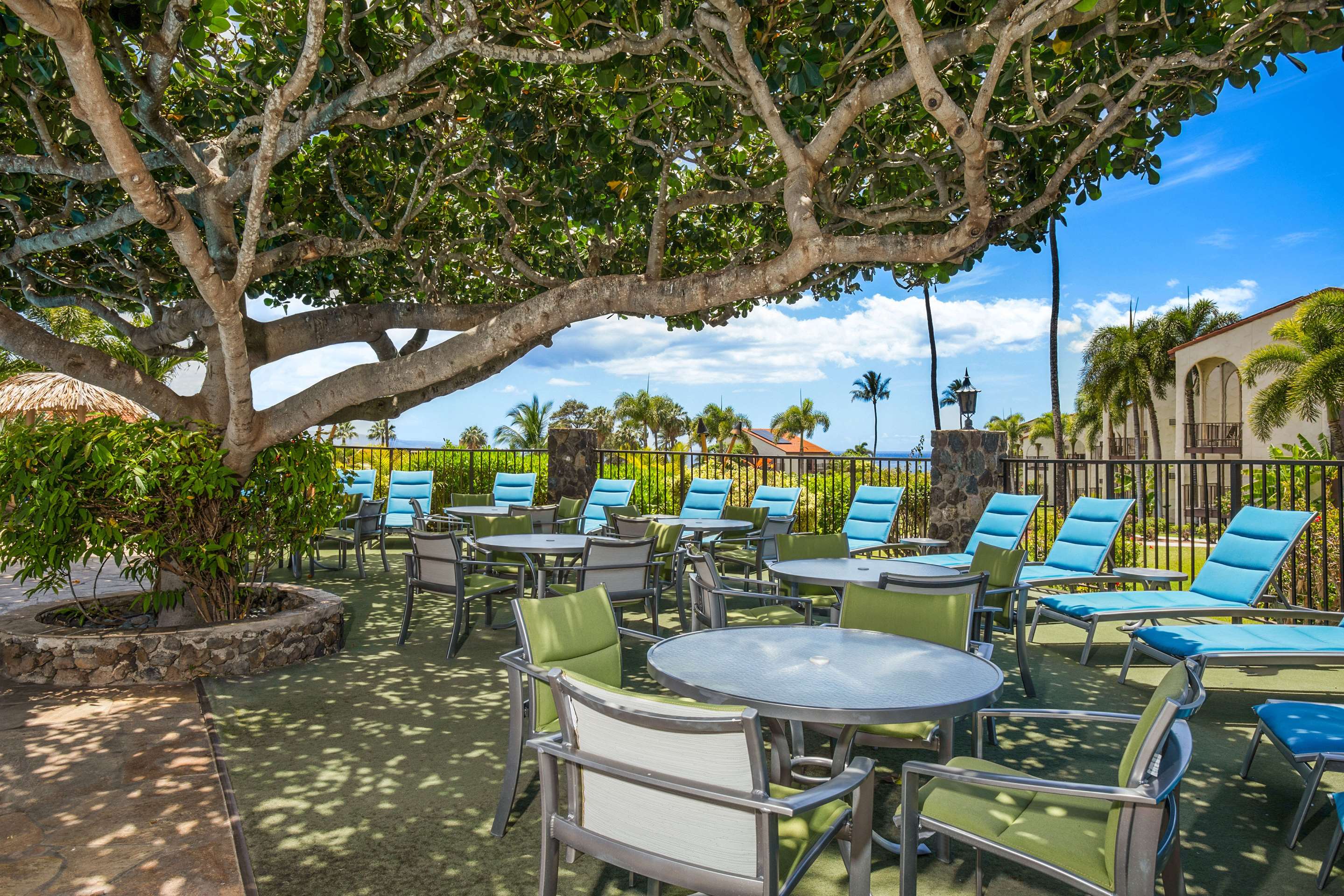 Aston Maui Hill - Pool Seating Area | Aston Maui Hill