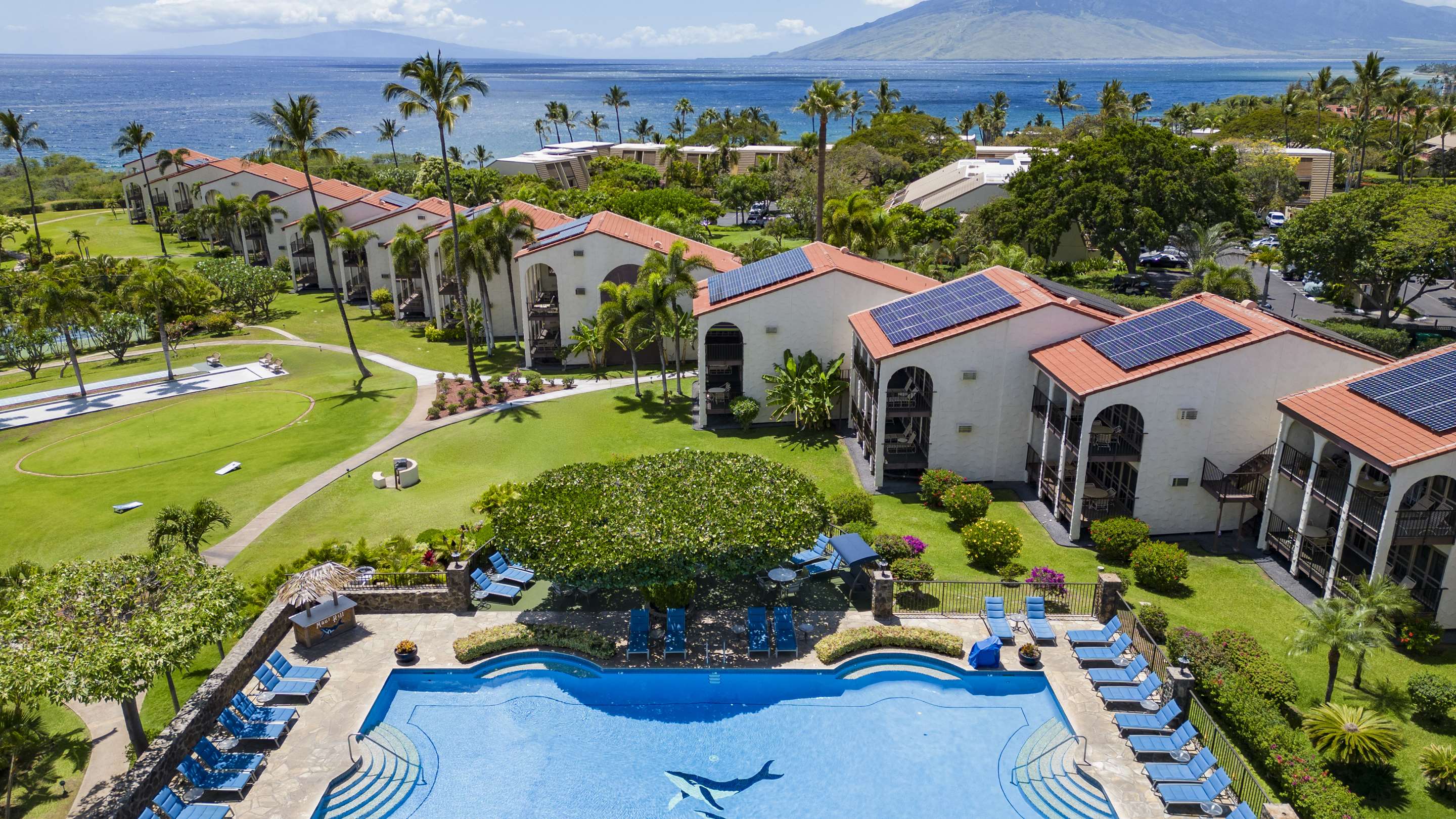 Aston Maui Hill - Pool Drone Angle | Aston Maui Hill