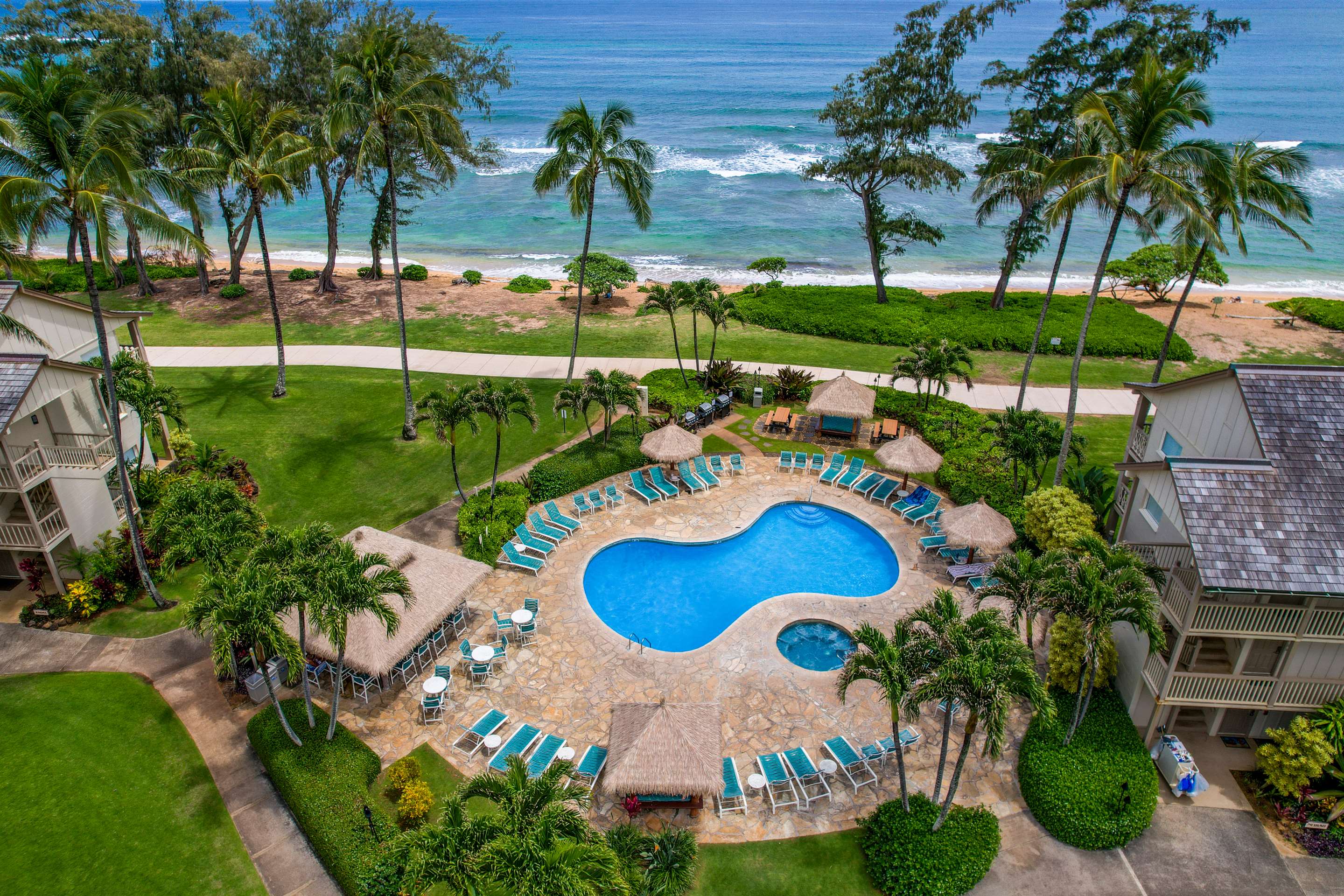 Aston Islander on the Beach - Aerial