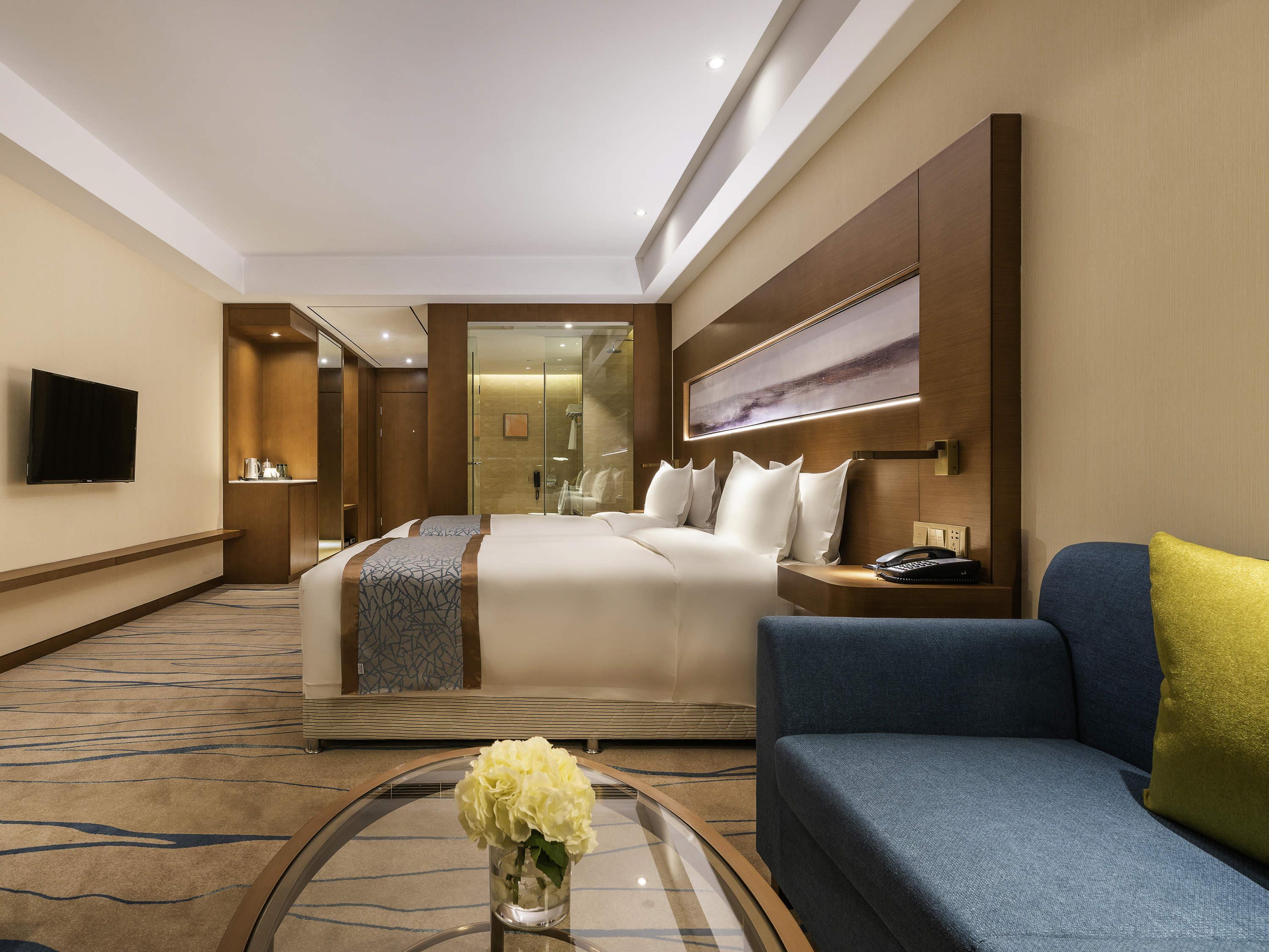 Novotel Qingdao New Hope Hotel Room Type - Deluxe Room with 2 single beds