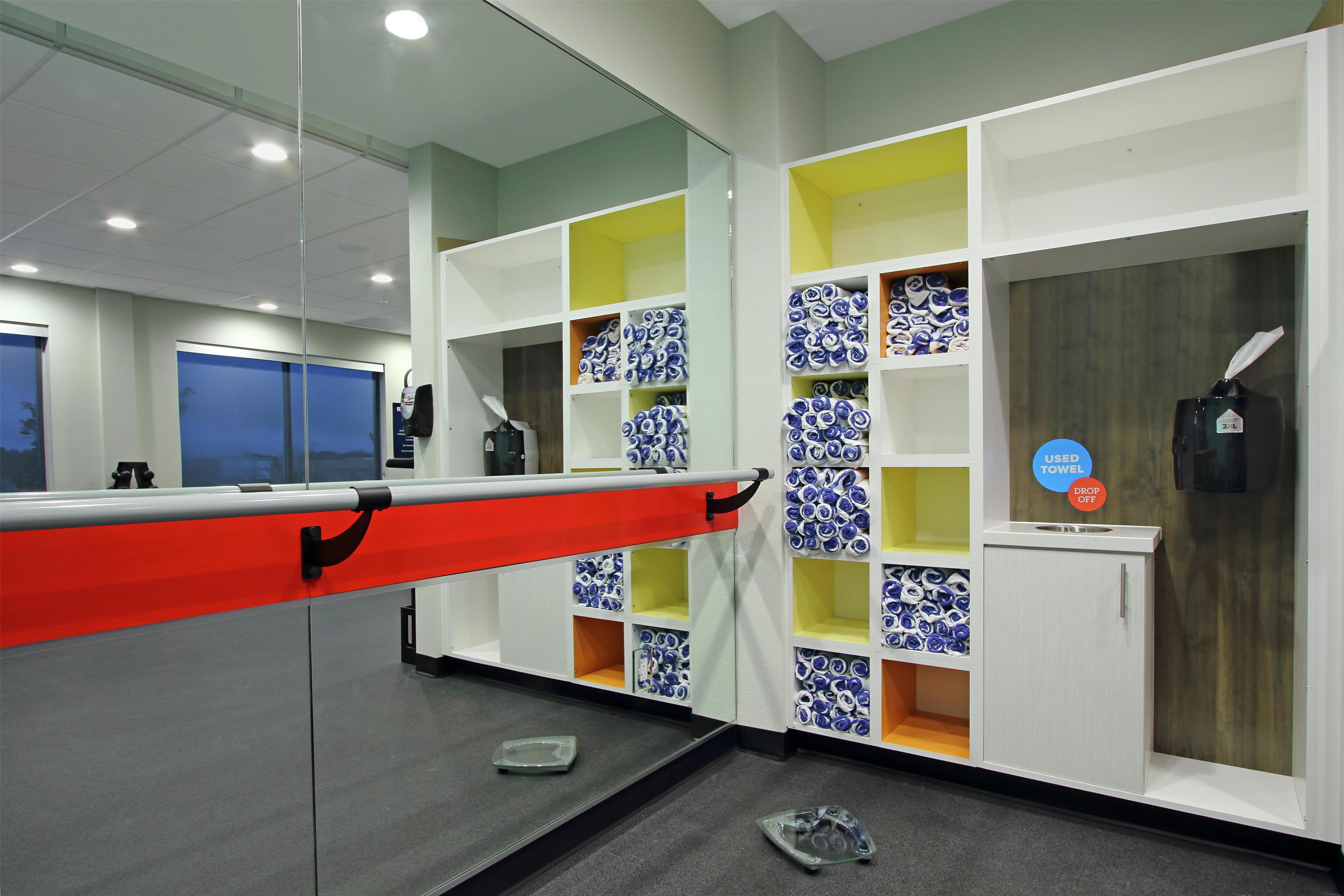 Health club fitness center gym