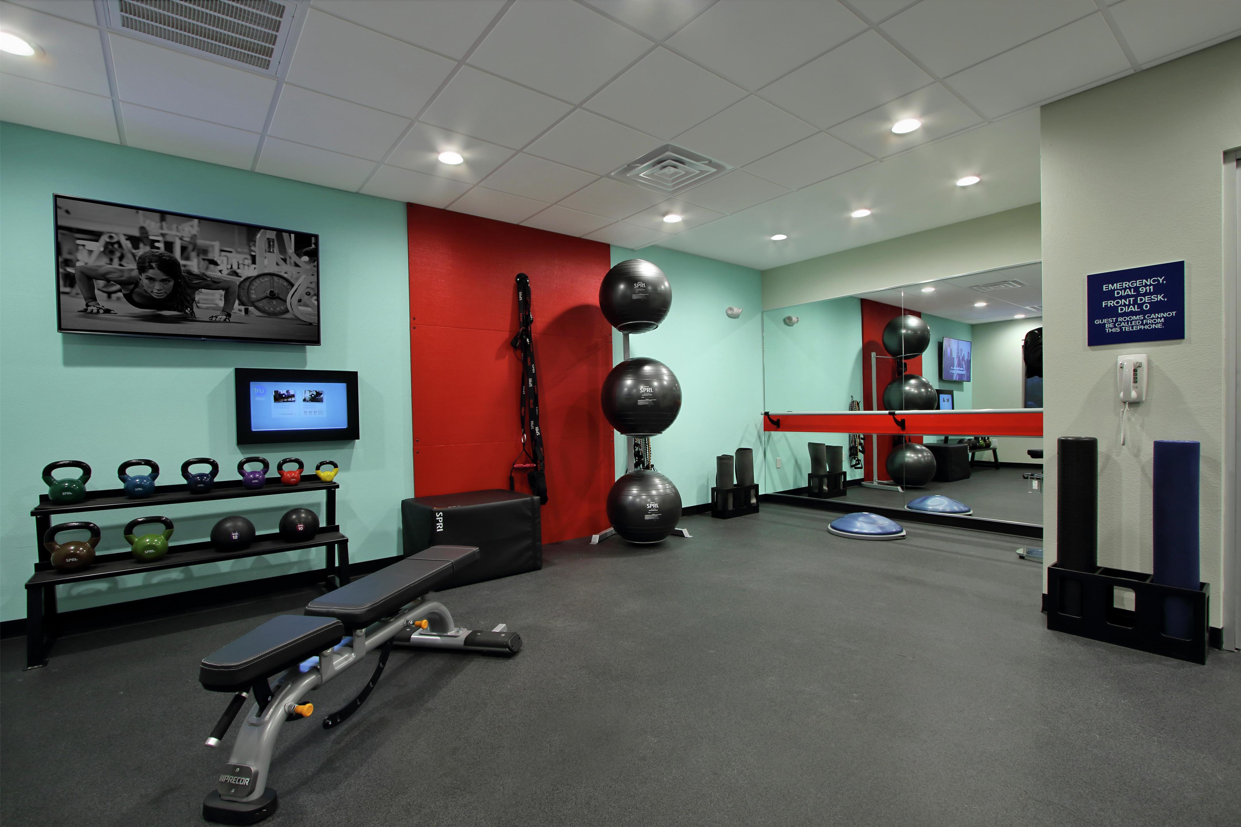 Health club fitness center gym