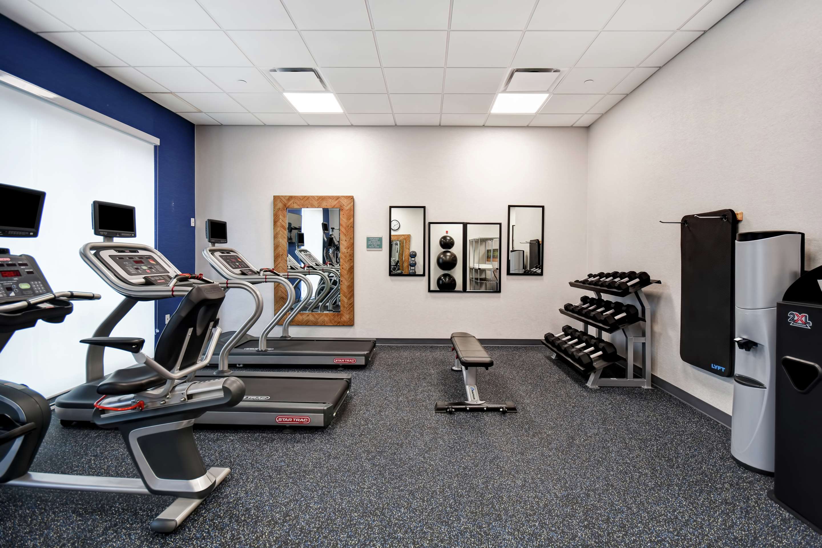 Health club fitness center gym