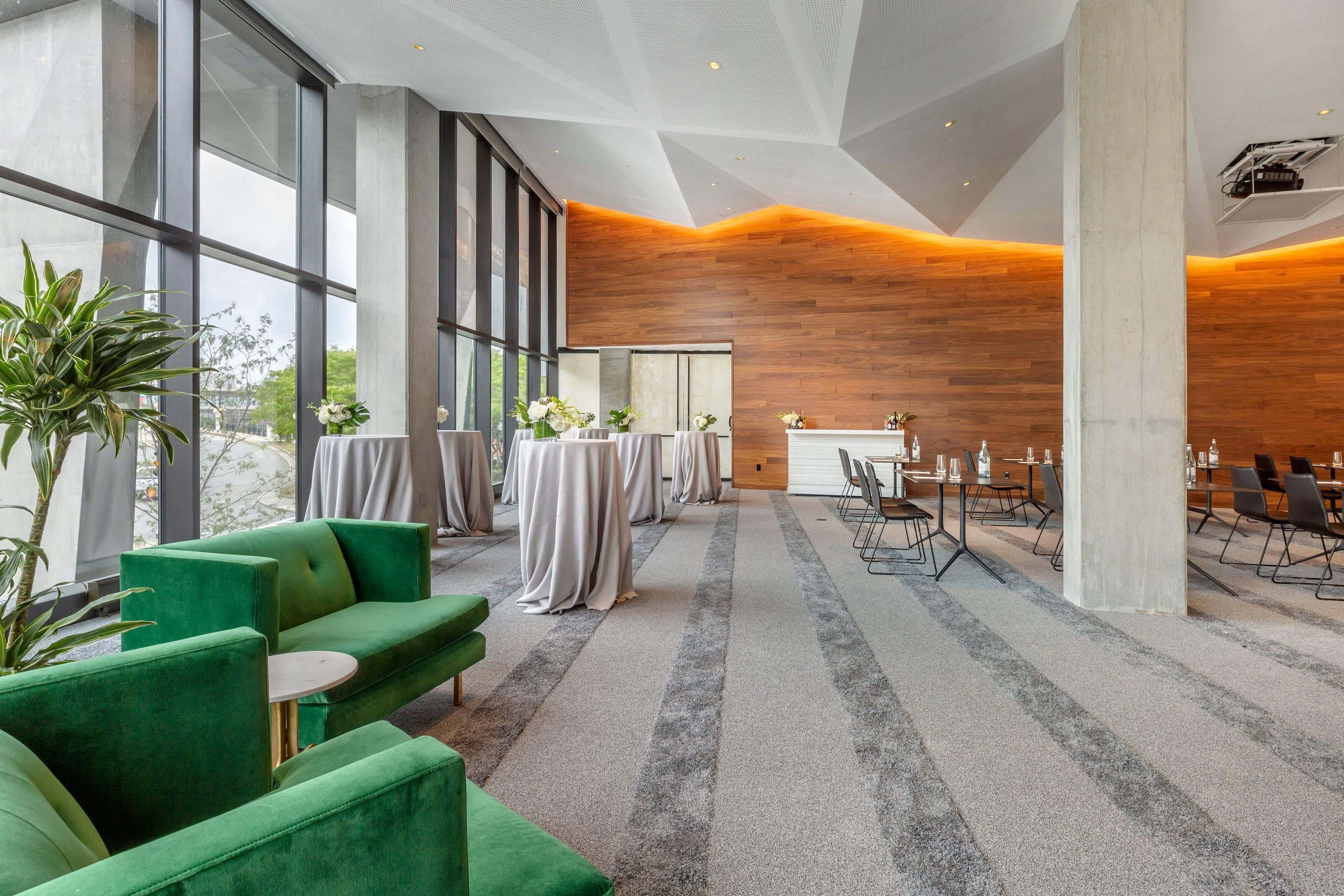 Large space perfect for corporate functions or training