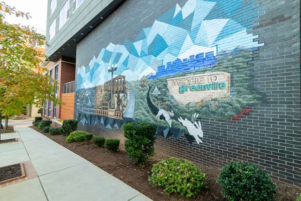 Exterior view - Hyatt Place Hotel Downtown Greenville