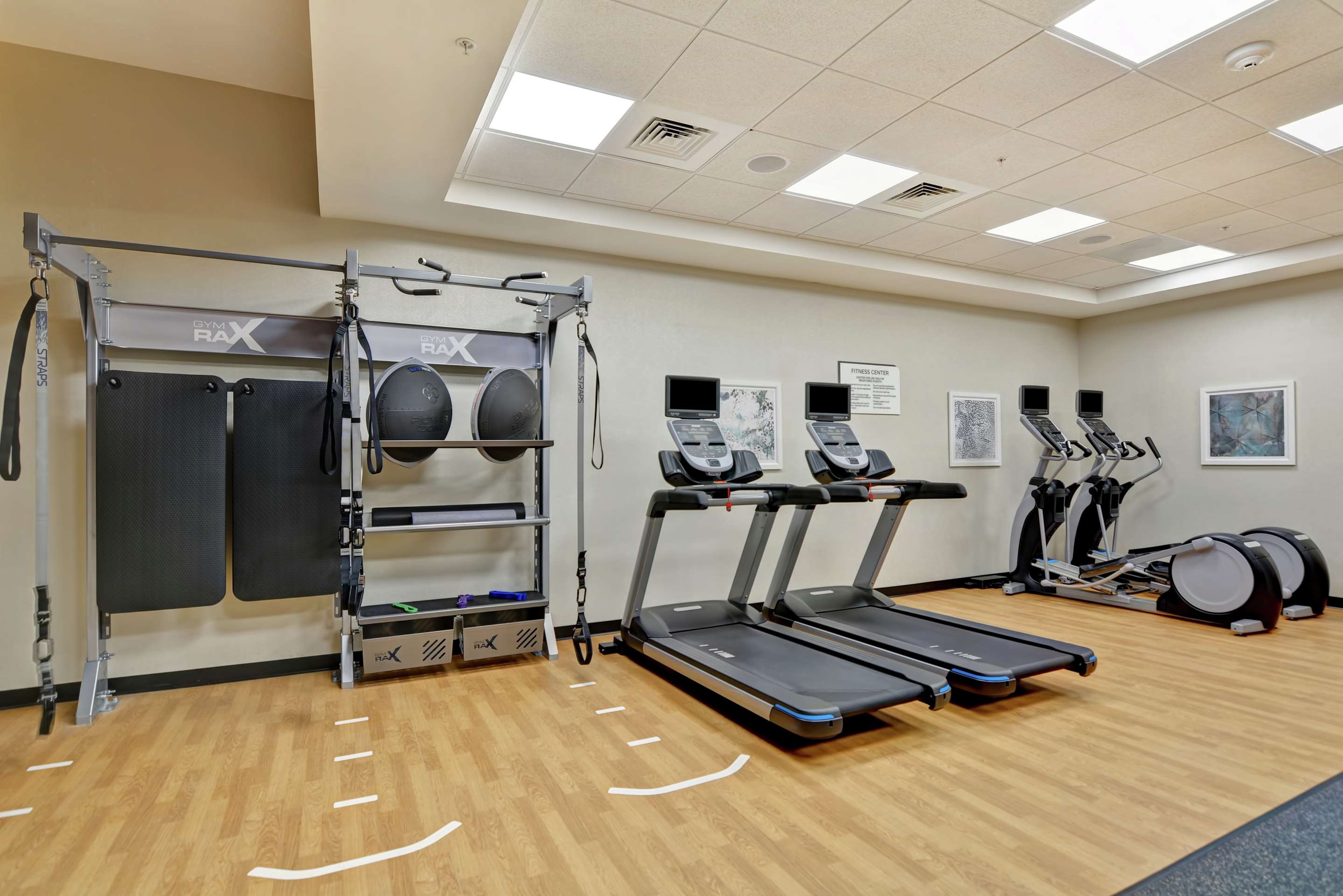 Health club fitness center gym