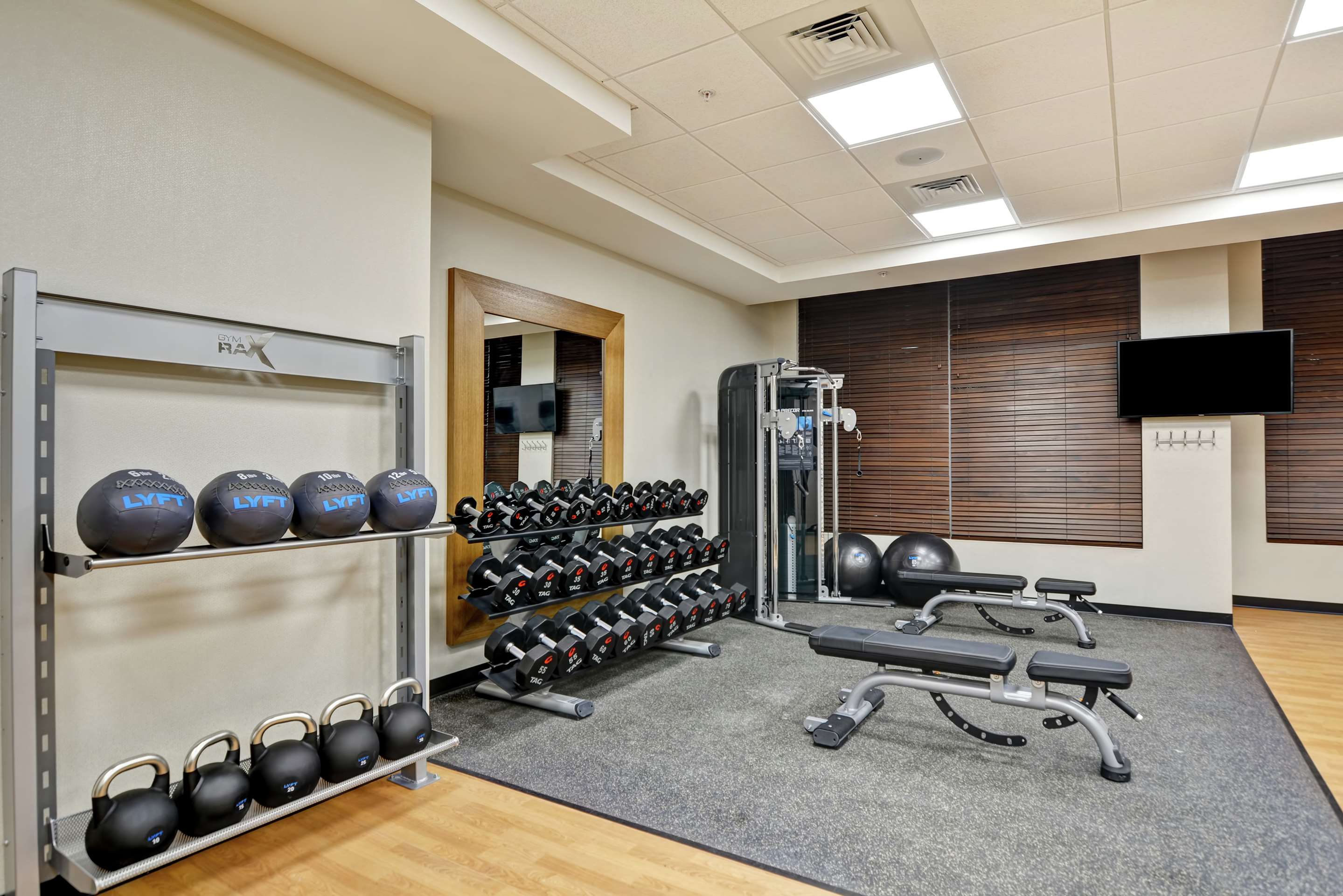 Health club fitness center gym