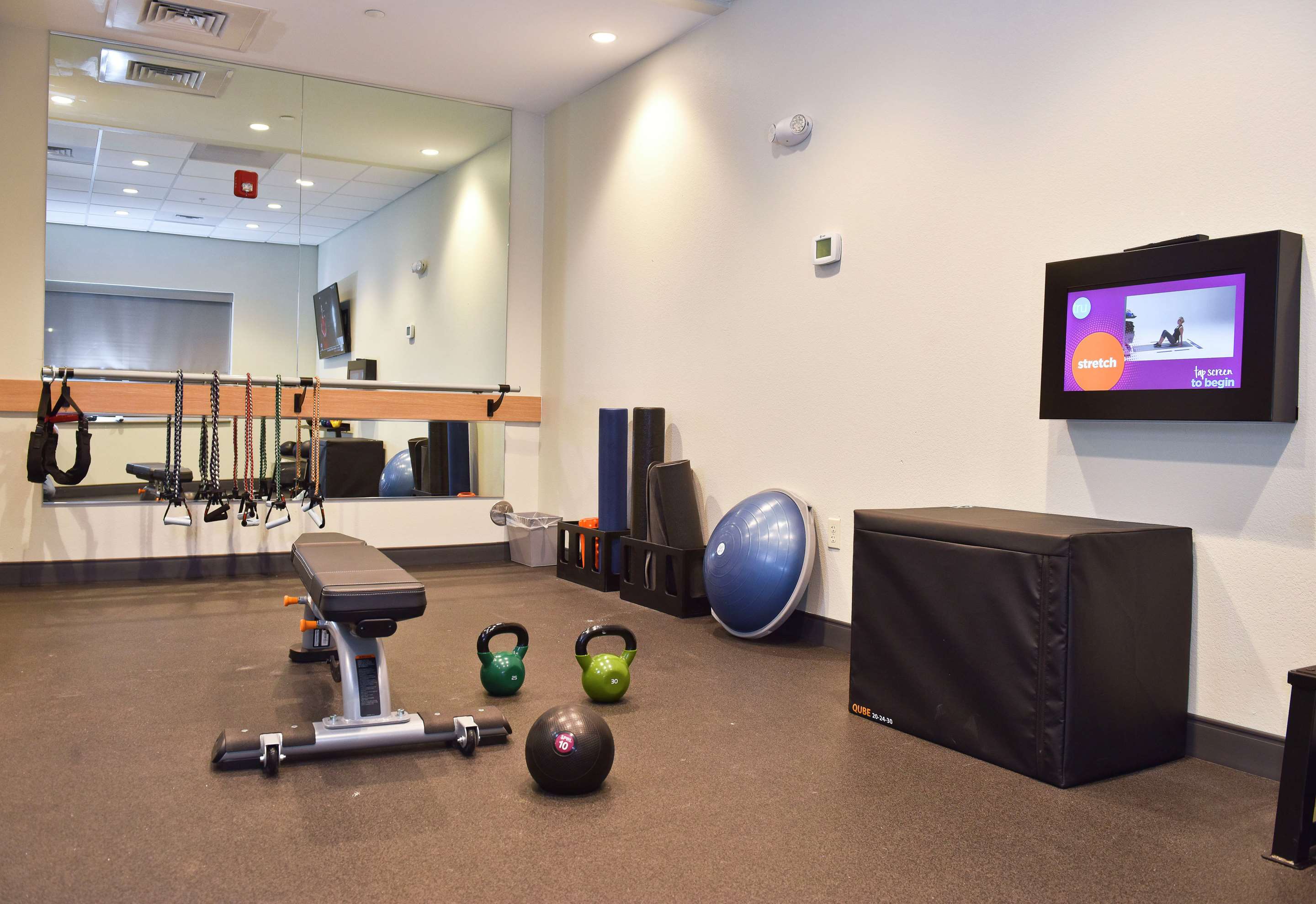 Health club fitness center gym | Tru by Hilton Lawrence