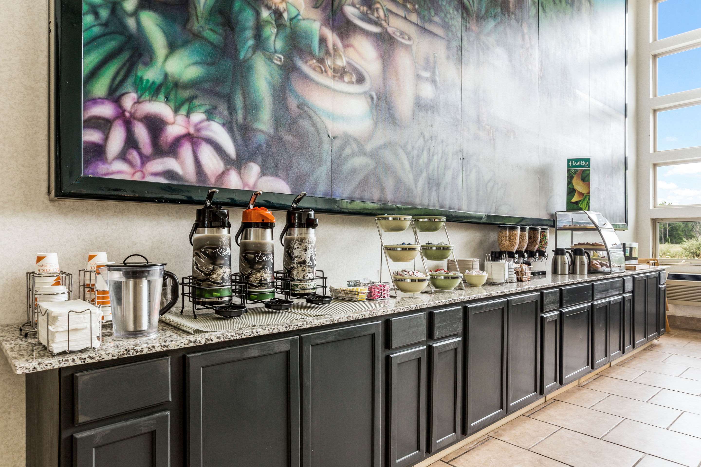 Breakfast area