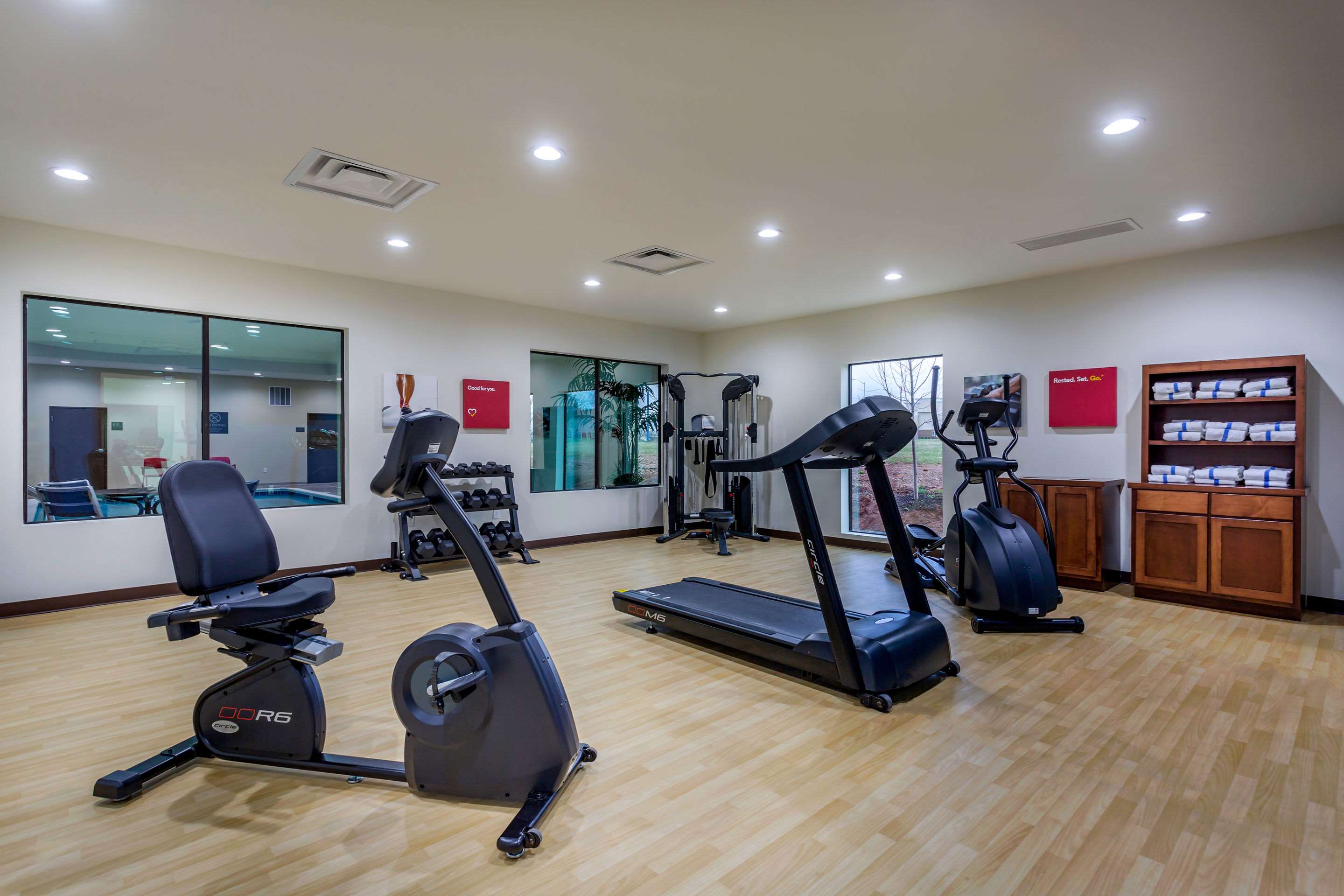 Fitness center | Comfort Suites