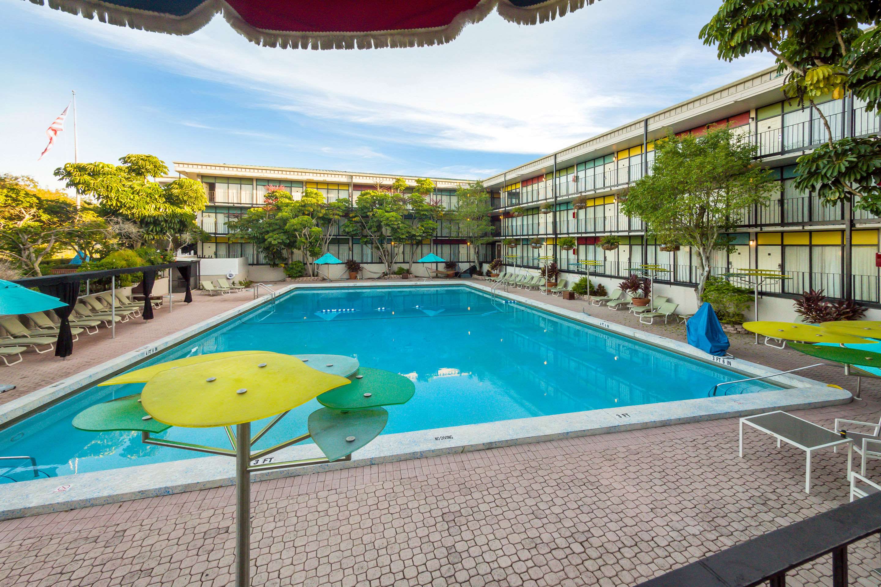 Outdoor pool