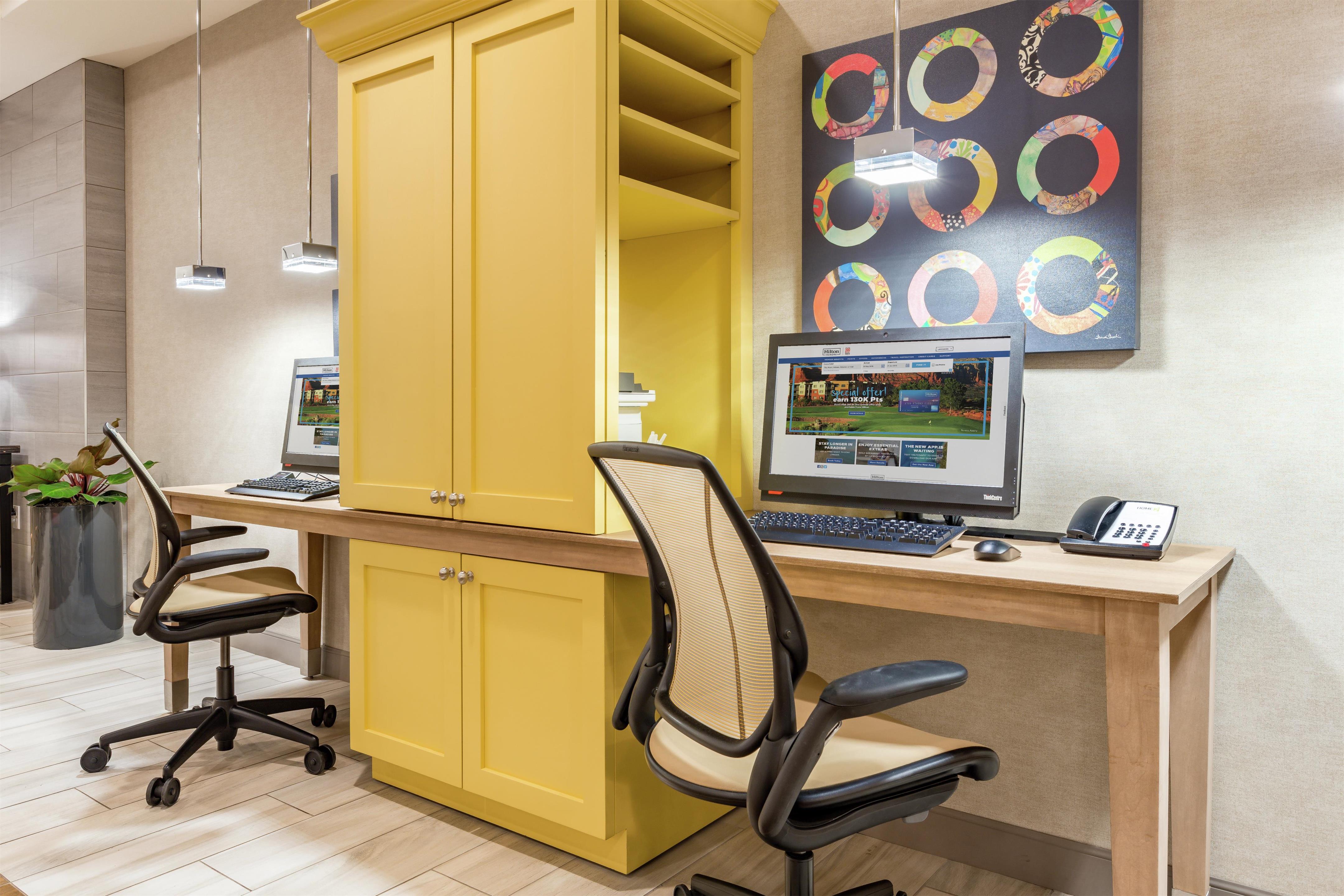 Business Center | Home2 Suites by Hilton Indianapolis Northwest