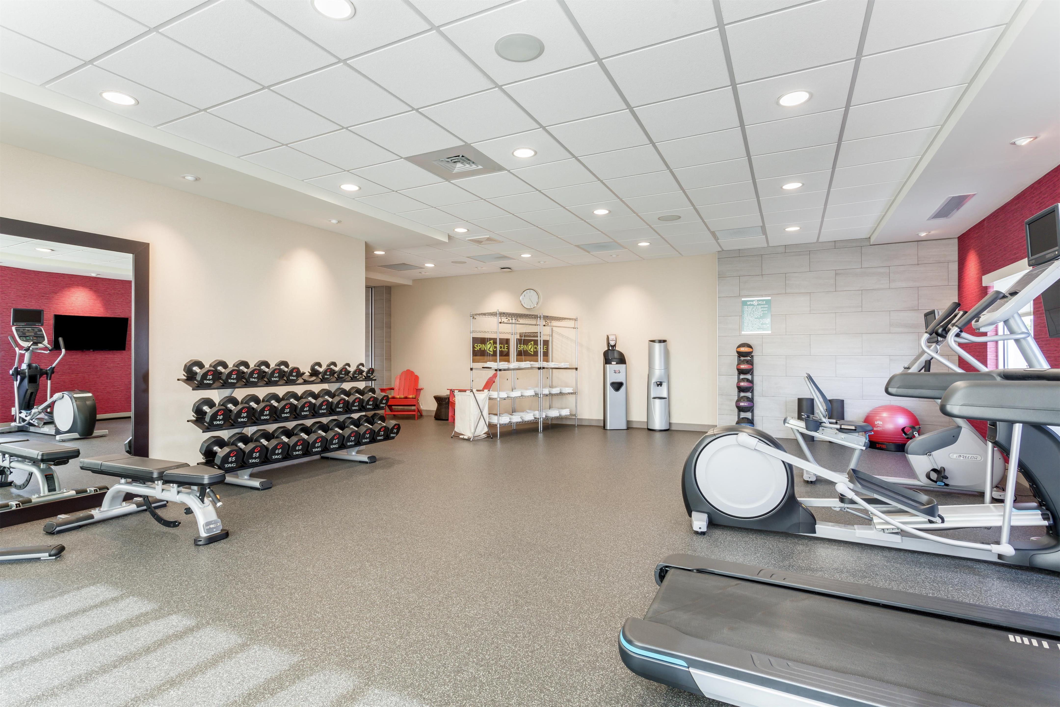 Health club fitness center gym | Home2 Suites by Hilton Indianapolis Northwest