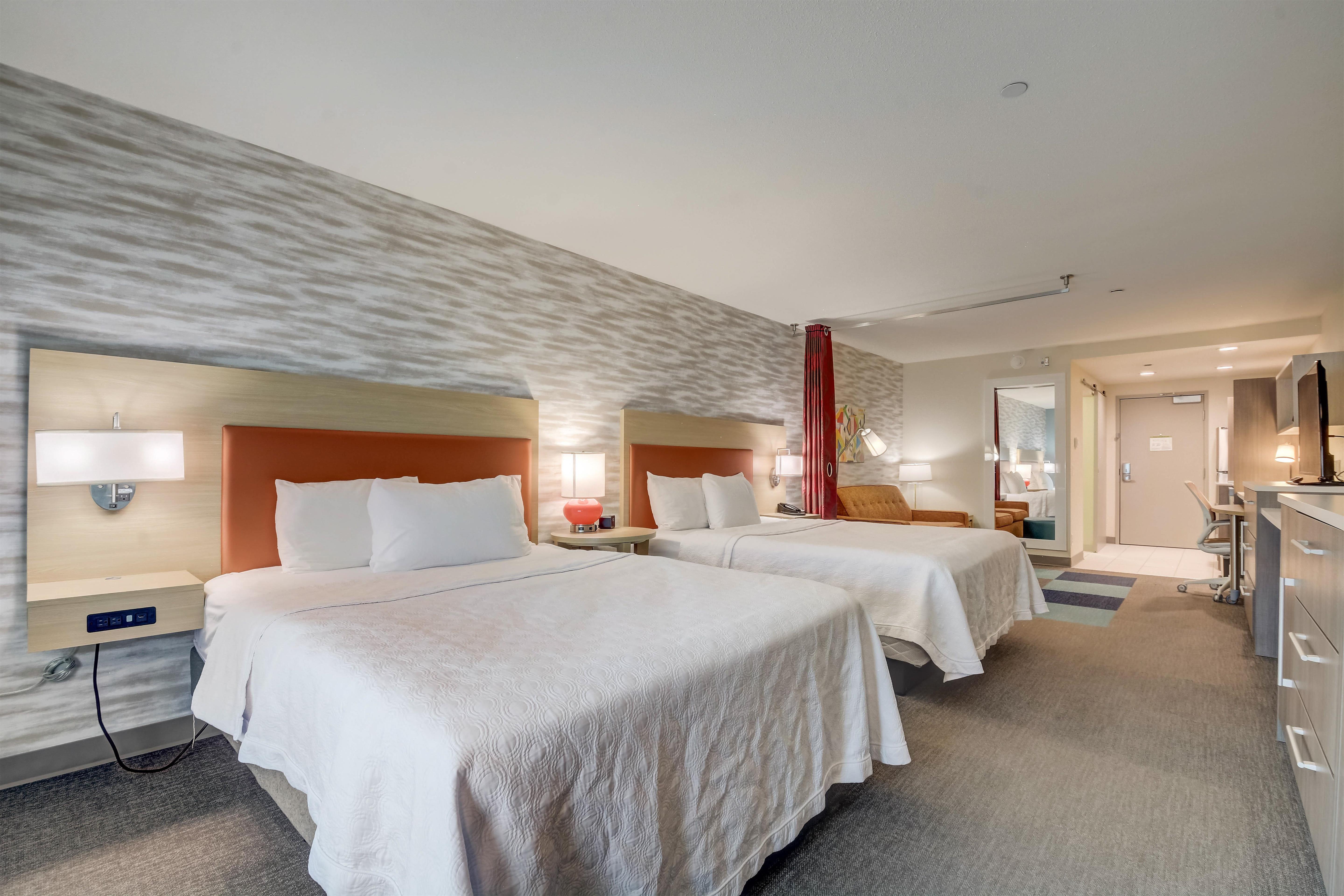 Home2 Suites by Hilton Indianapolis Northwest Room Type - 2QN ACC TUB STUDIO NONSMK
