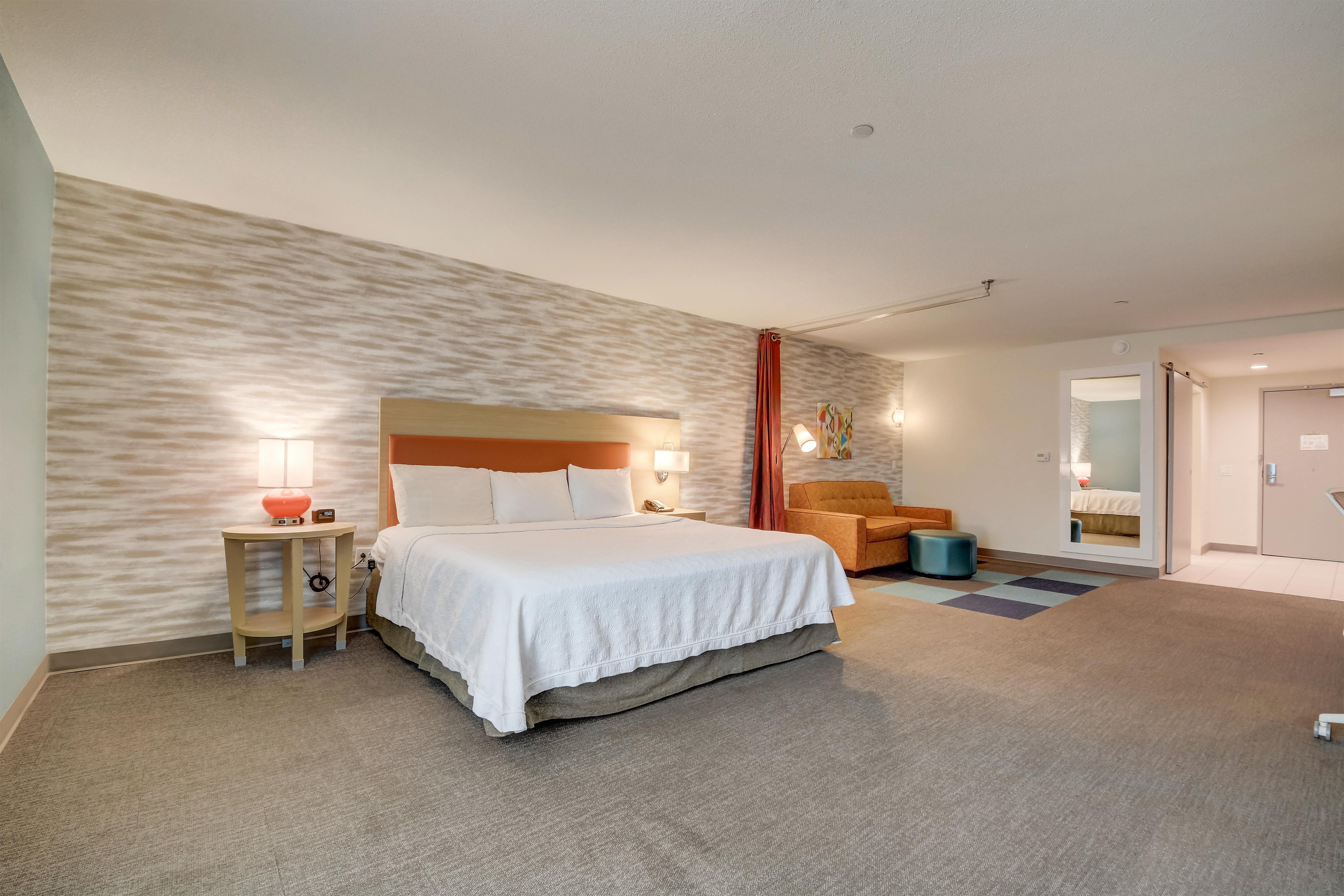 Home2 Suites by Hilton Indianapolis Northwest Room Type - 1KG HEARING ACC STUDIO NS