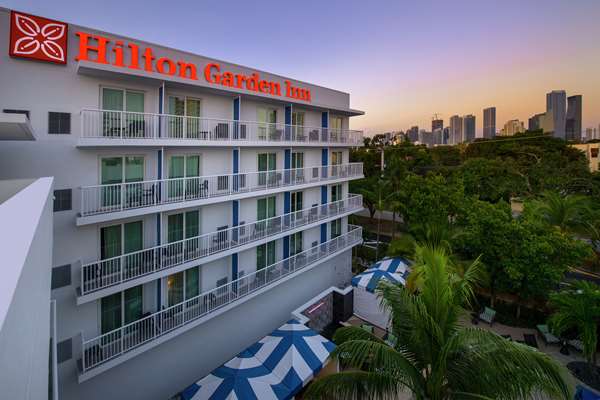 Exterior view - Hilton Garden Inn Brickell South Miami - I-95, Exit 1A