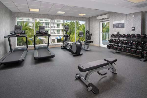 Fitness/ Exercise Room - Hilton Garden Inn Brickell South Miami - I-95, Exit 1A