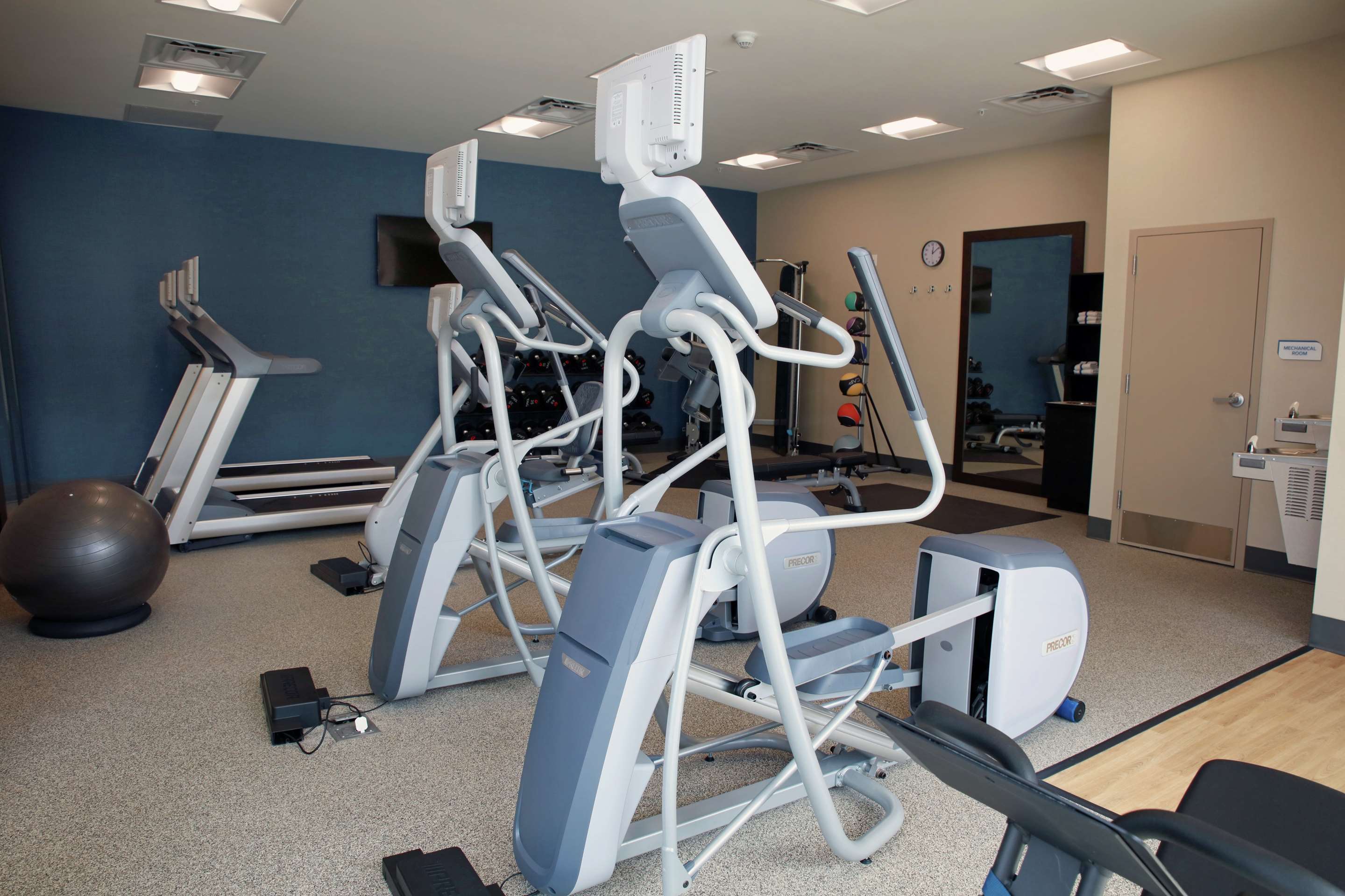 Health club fitness center gym | Hilton Garden Inn Tampa - Wesley Chapel