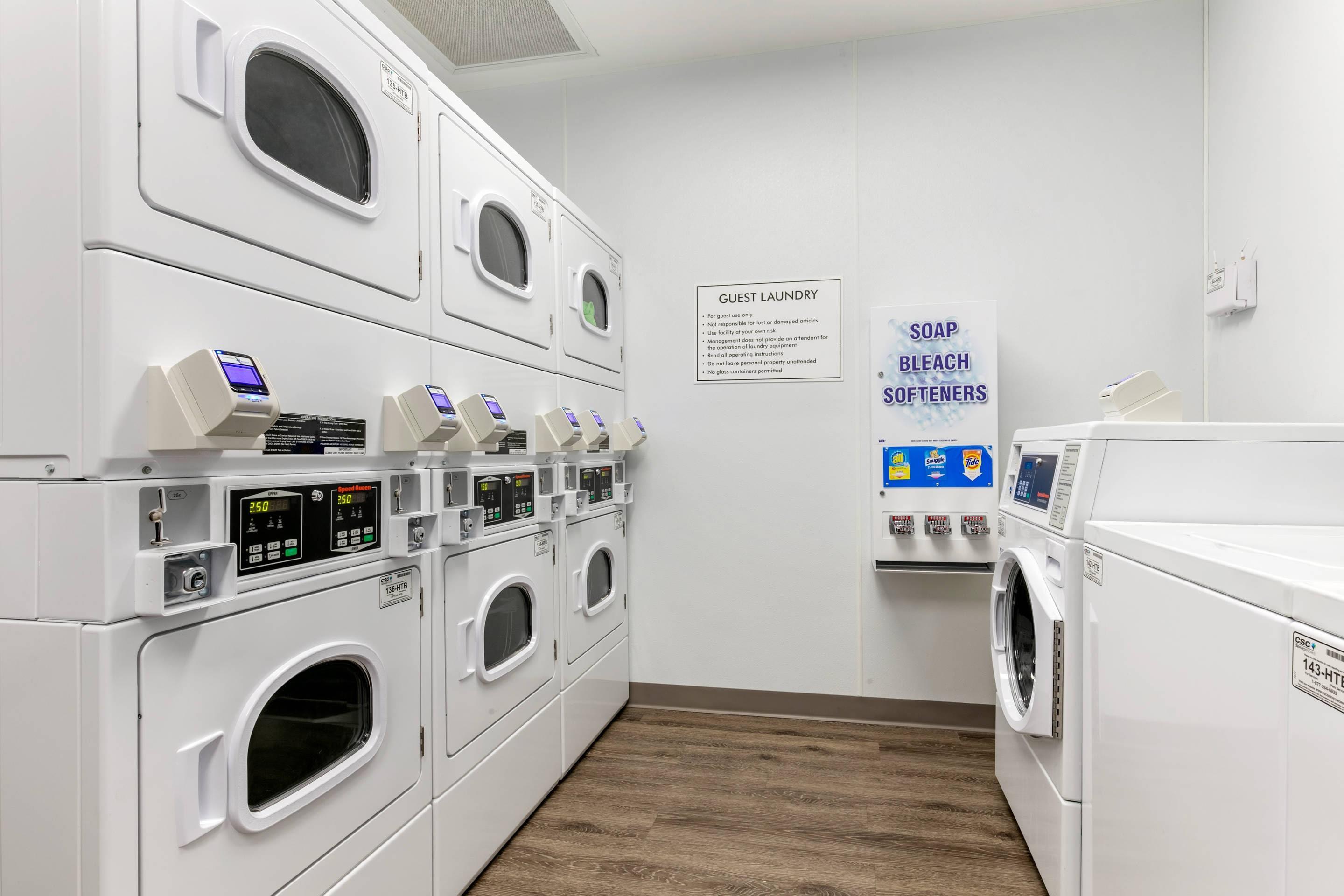 Guest laundry facilities | Suburban Studios Birmingham Homewood I-65