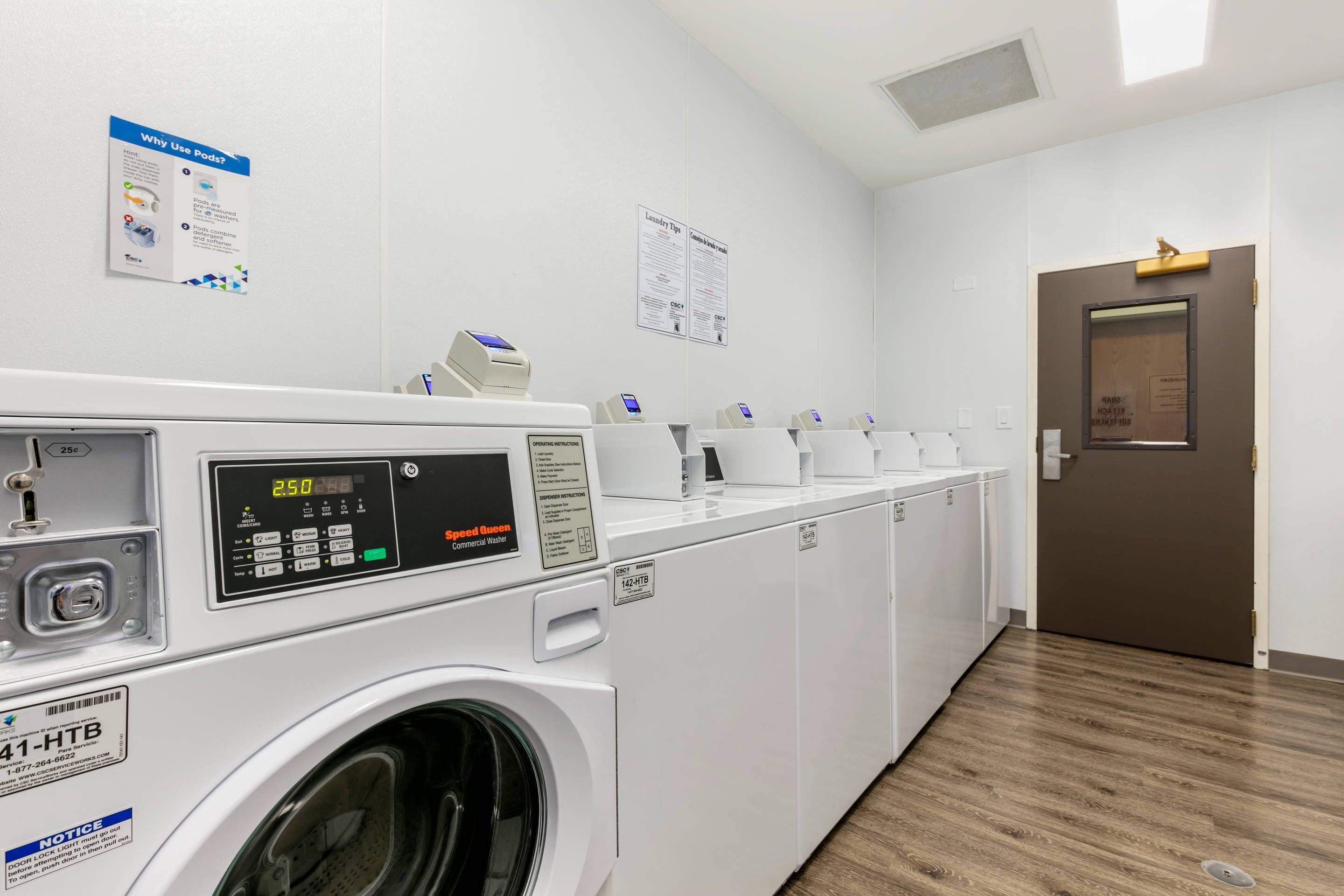 Guest laundry facilities | Suburban Studios Birmingham Homewood I-65