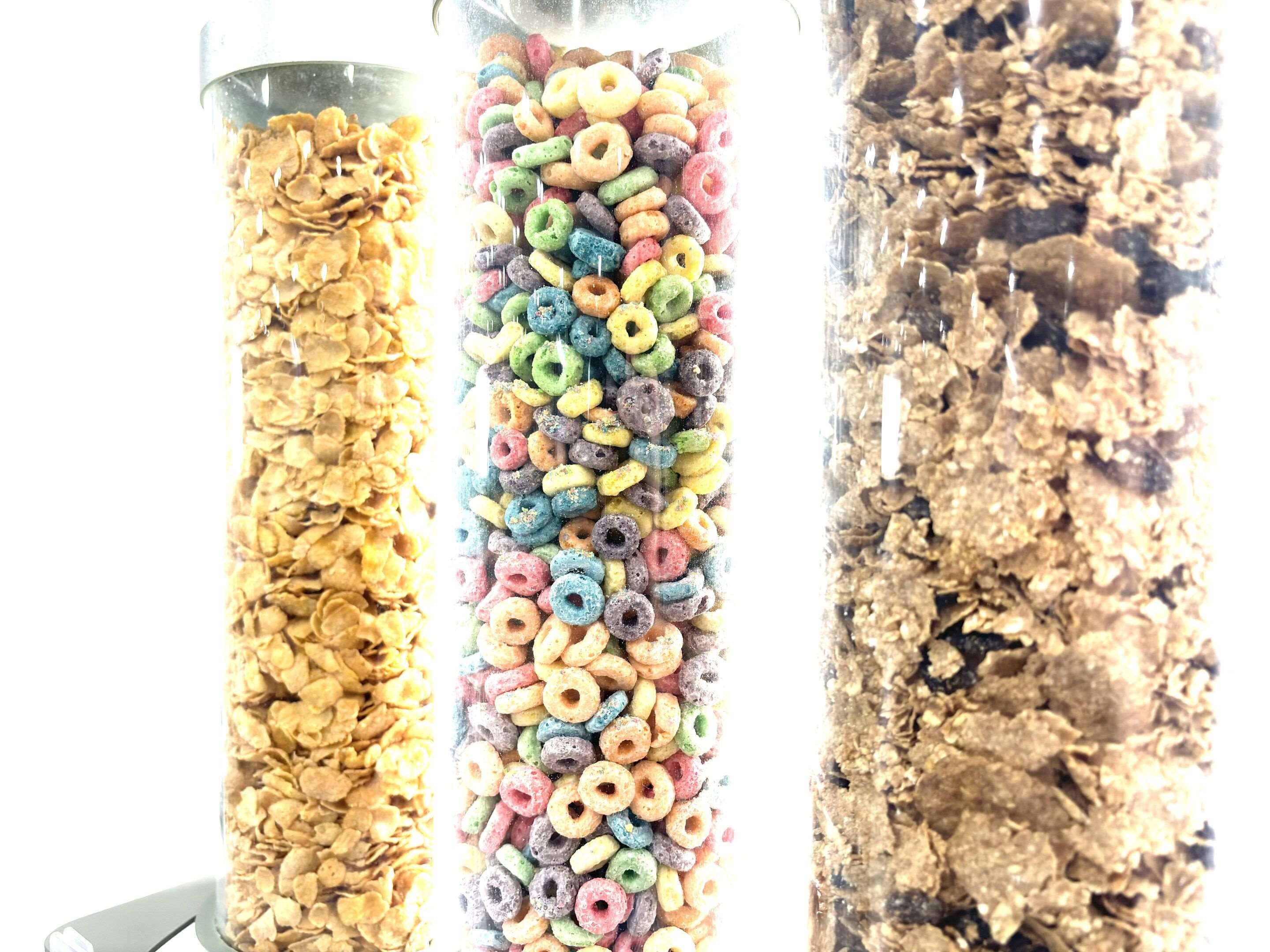 Assorted breakfast items