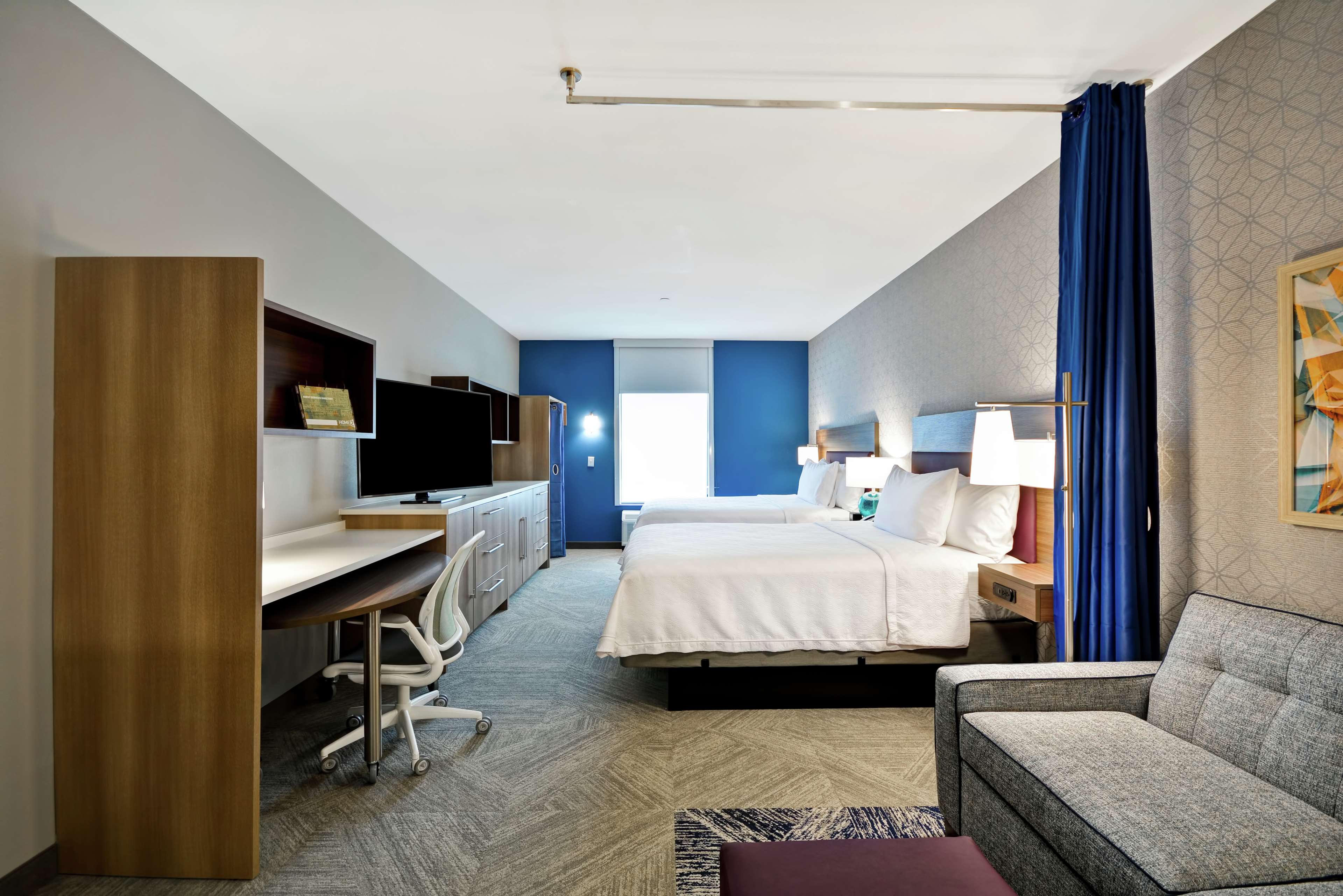 Home2 Suites by Hilton Plano Legacy West Room Type - 2QN HEARING ACC STUDIO NS