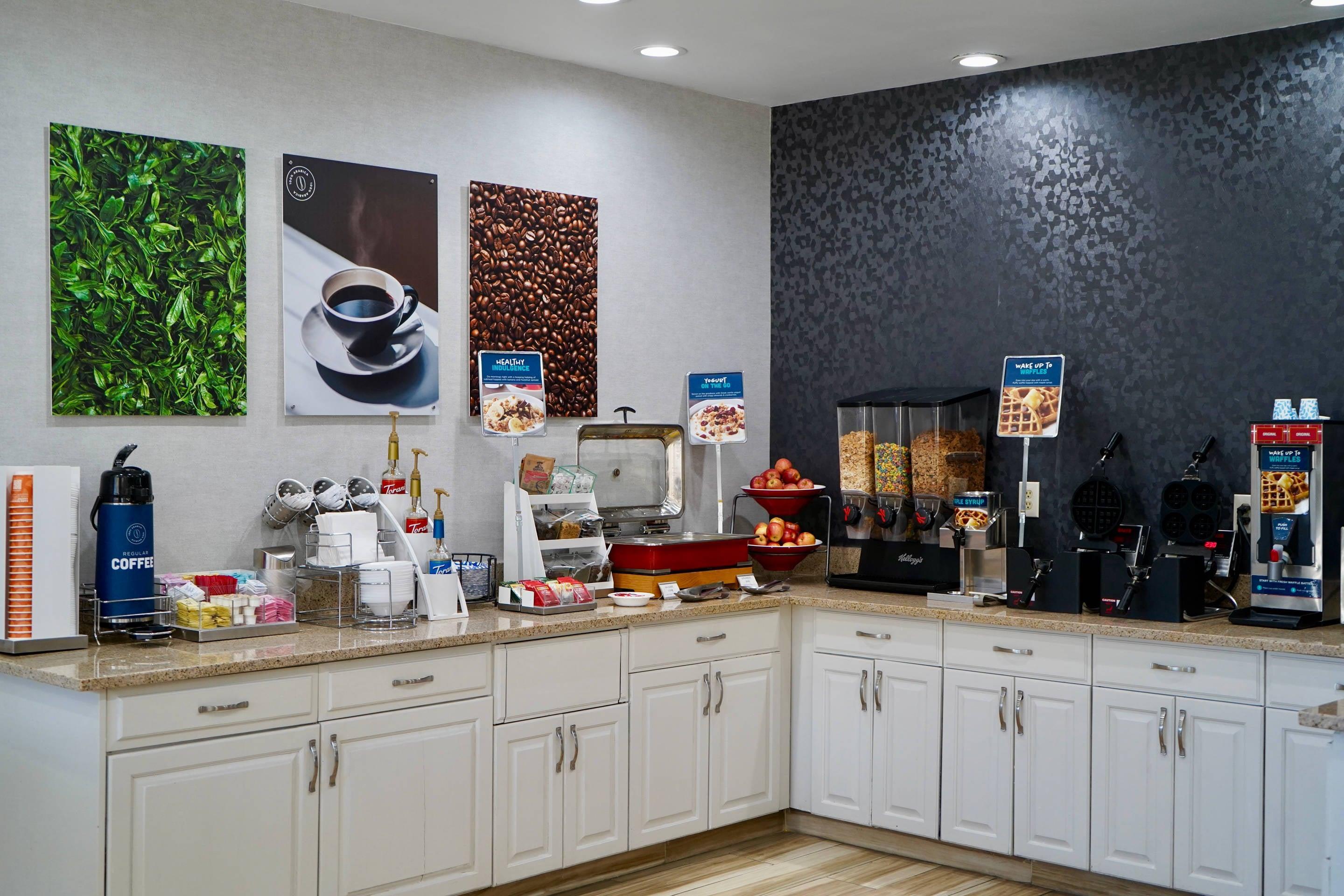 Breakfast area | Clarion Inn near Wright Patterson - Dayton