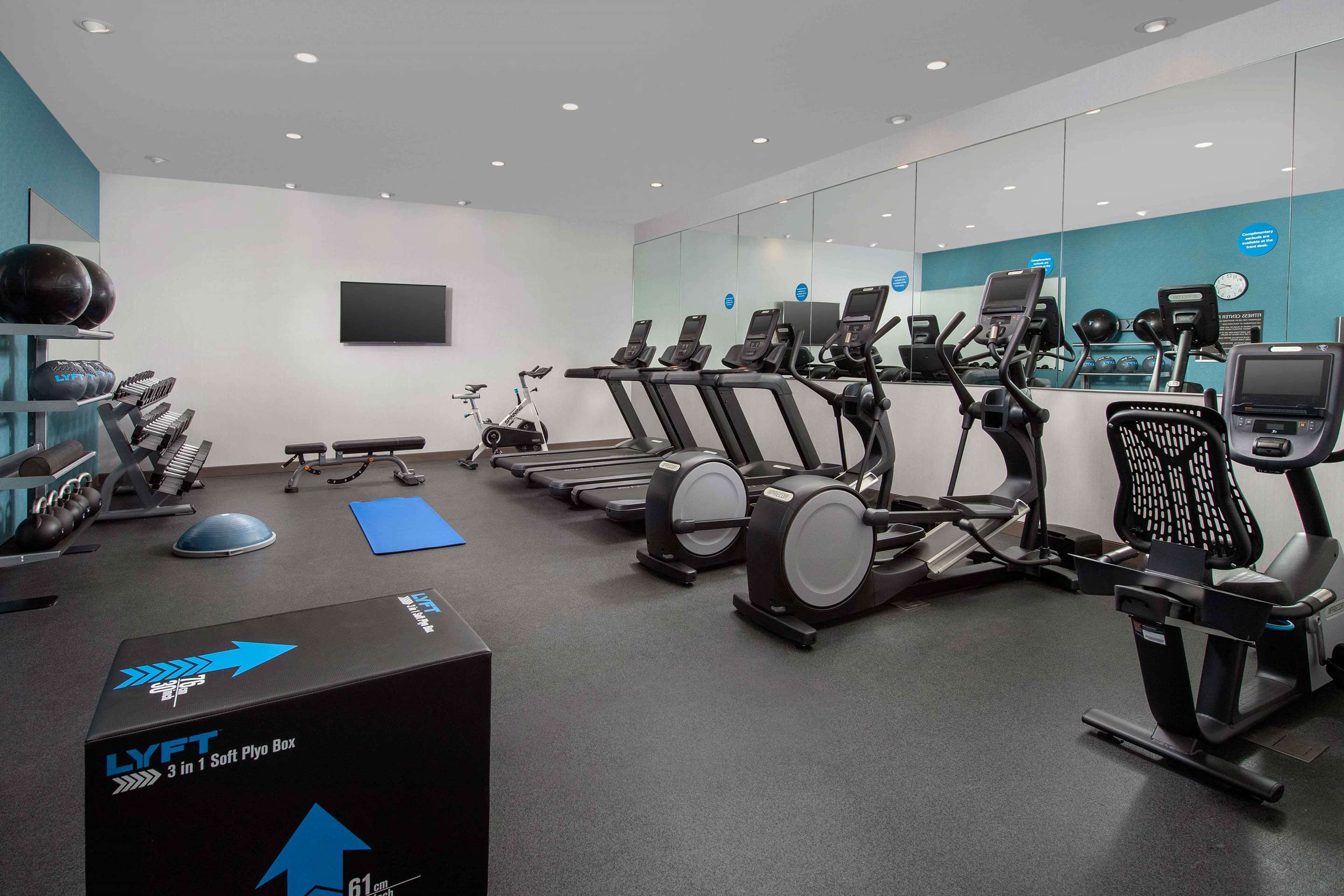 Health club fitness center gym
