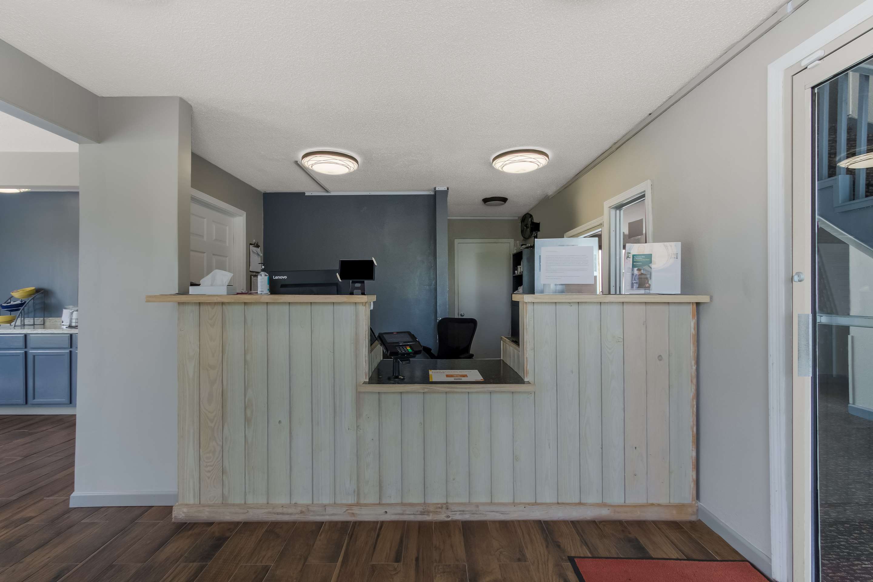 Front desk