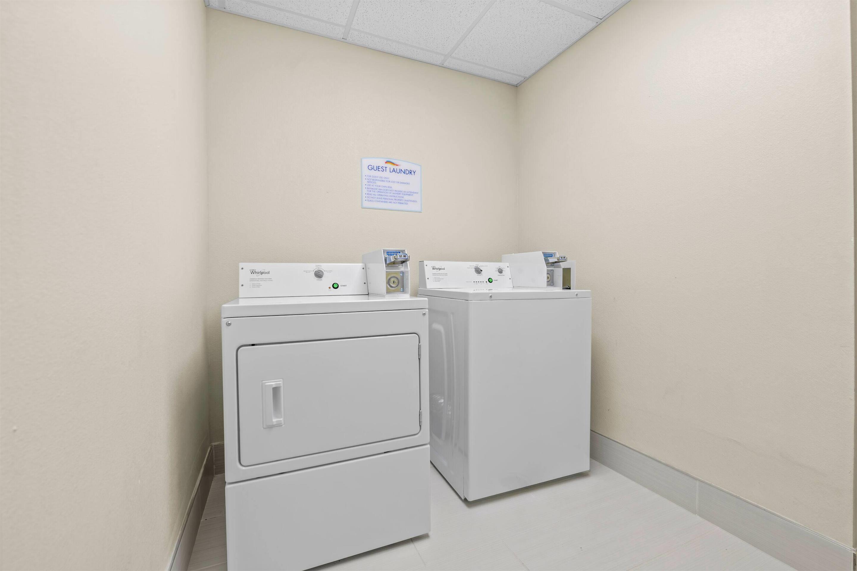 Laundry | Baymont by Wyndham Grovetown Augusta