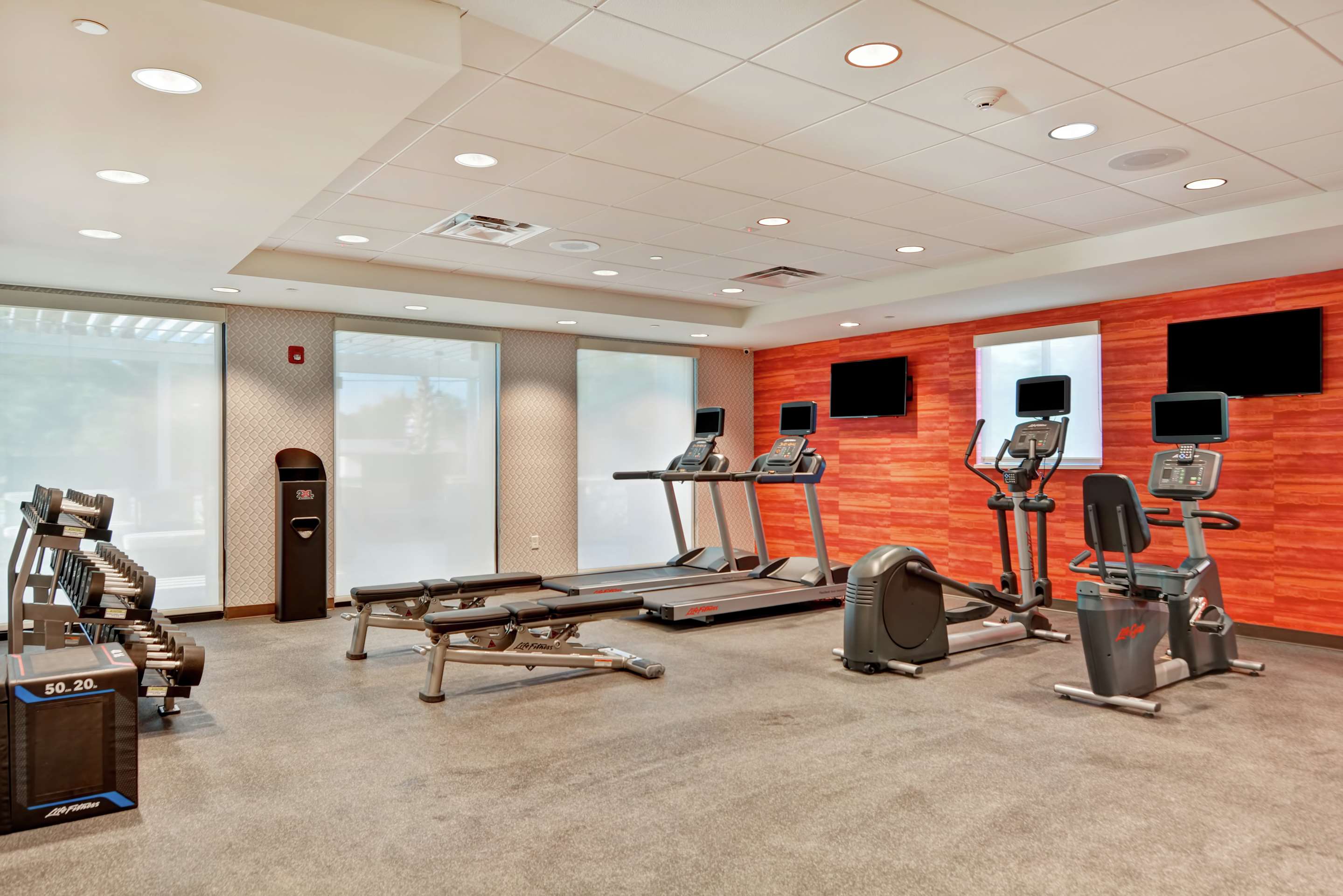 Health club fitness center gym