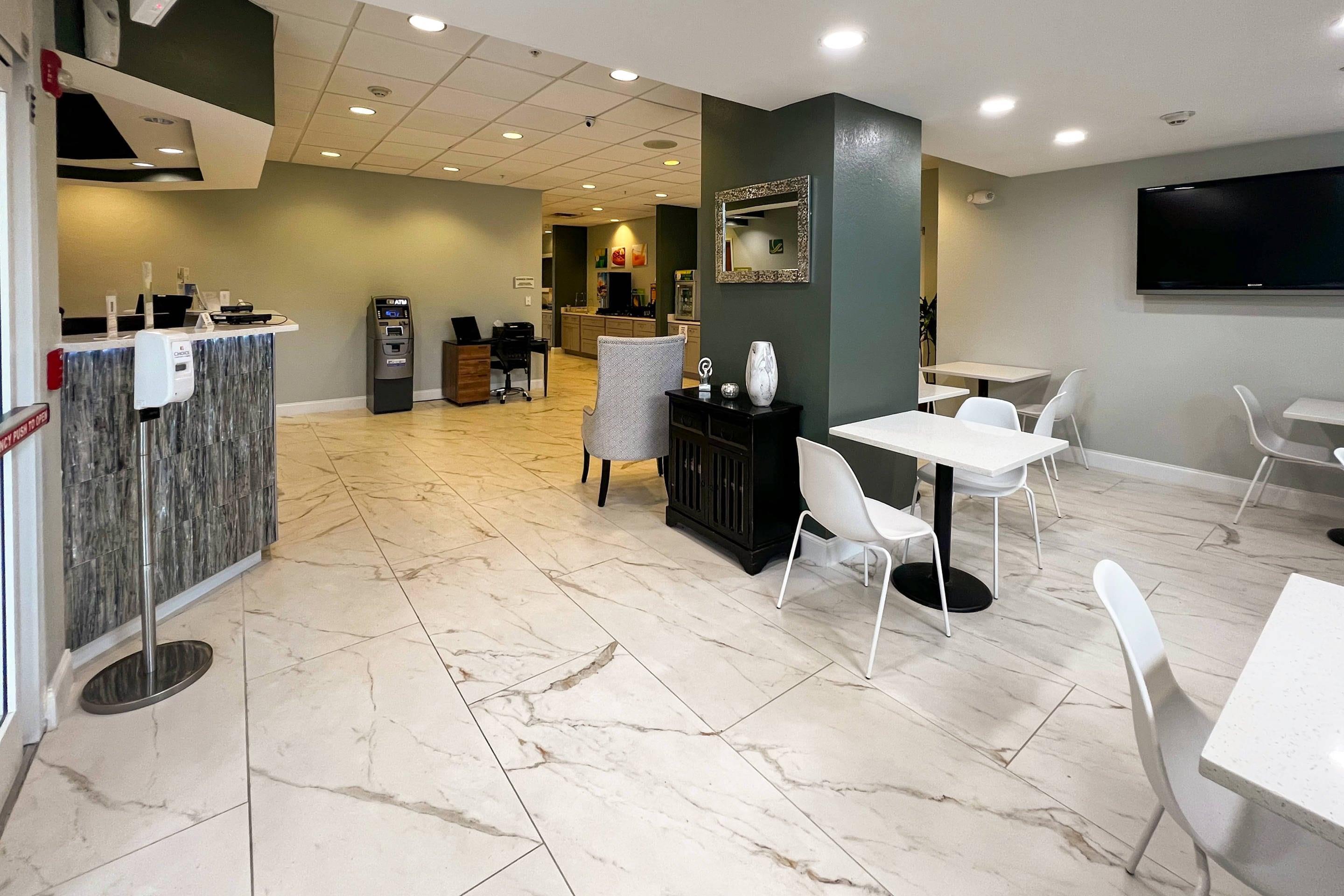 Front desk