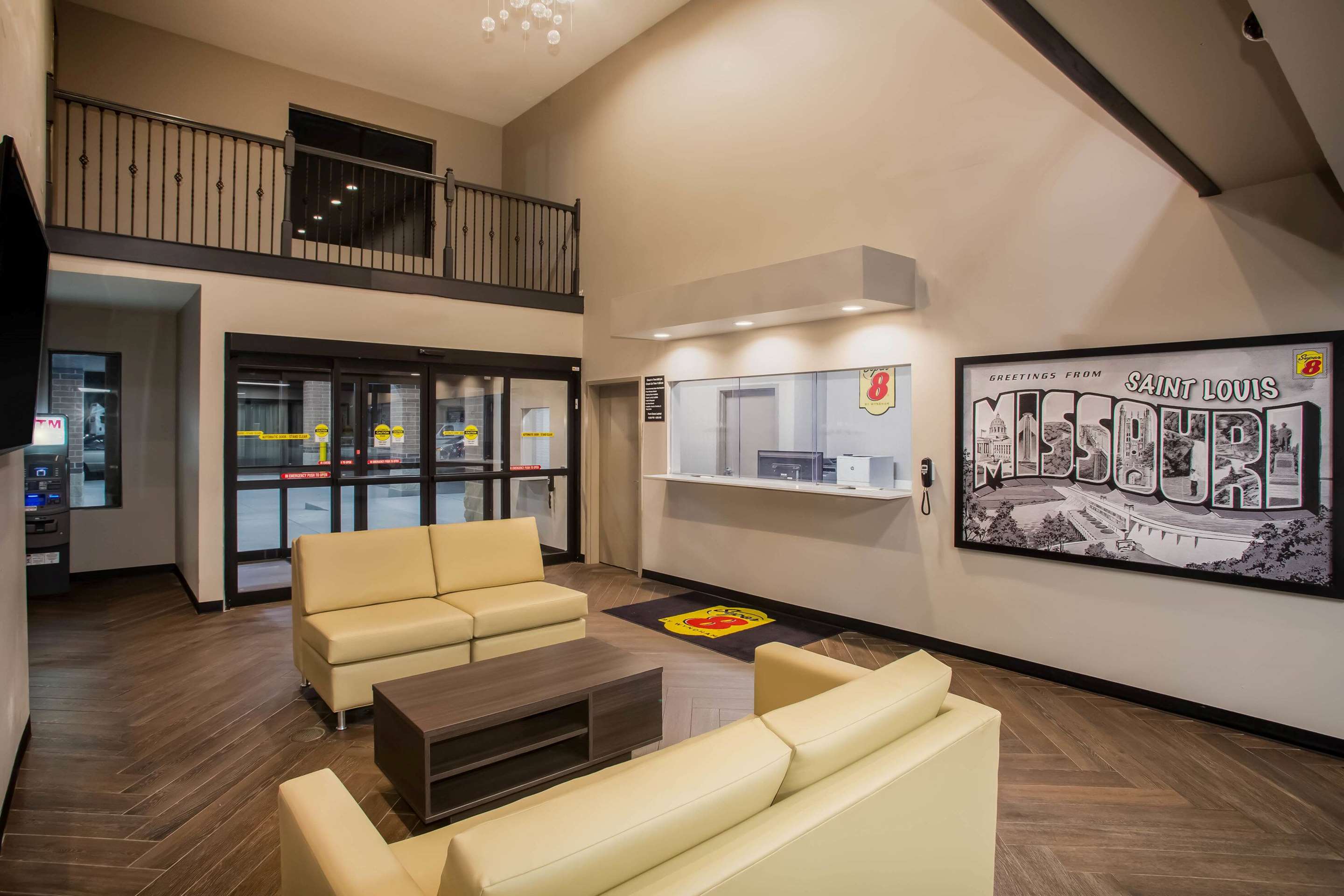 Lobby | Super 8 by Wyndham St. Louis North