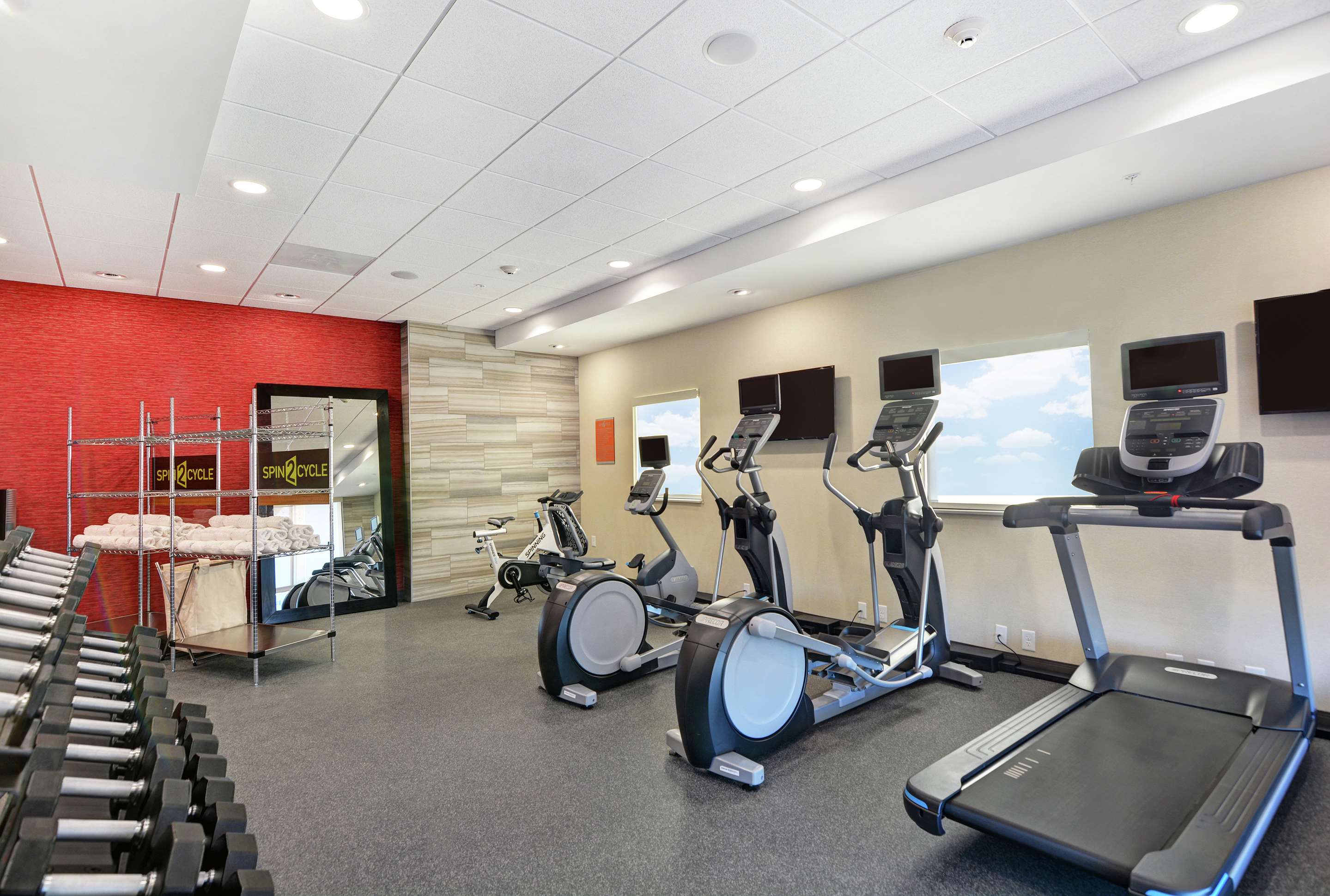 Health club fitness center gym