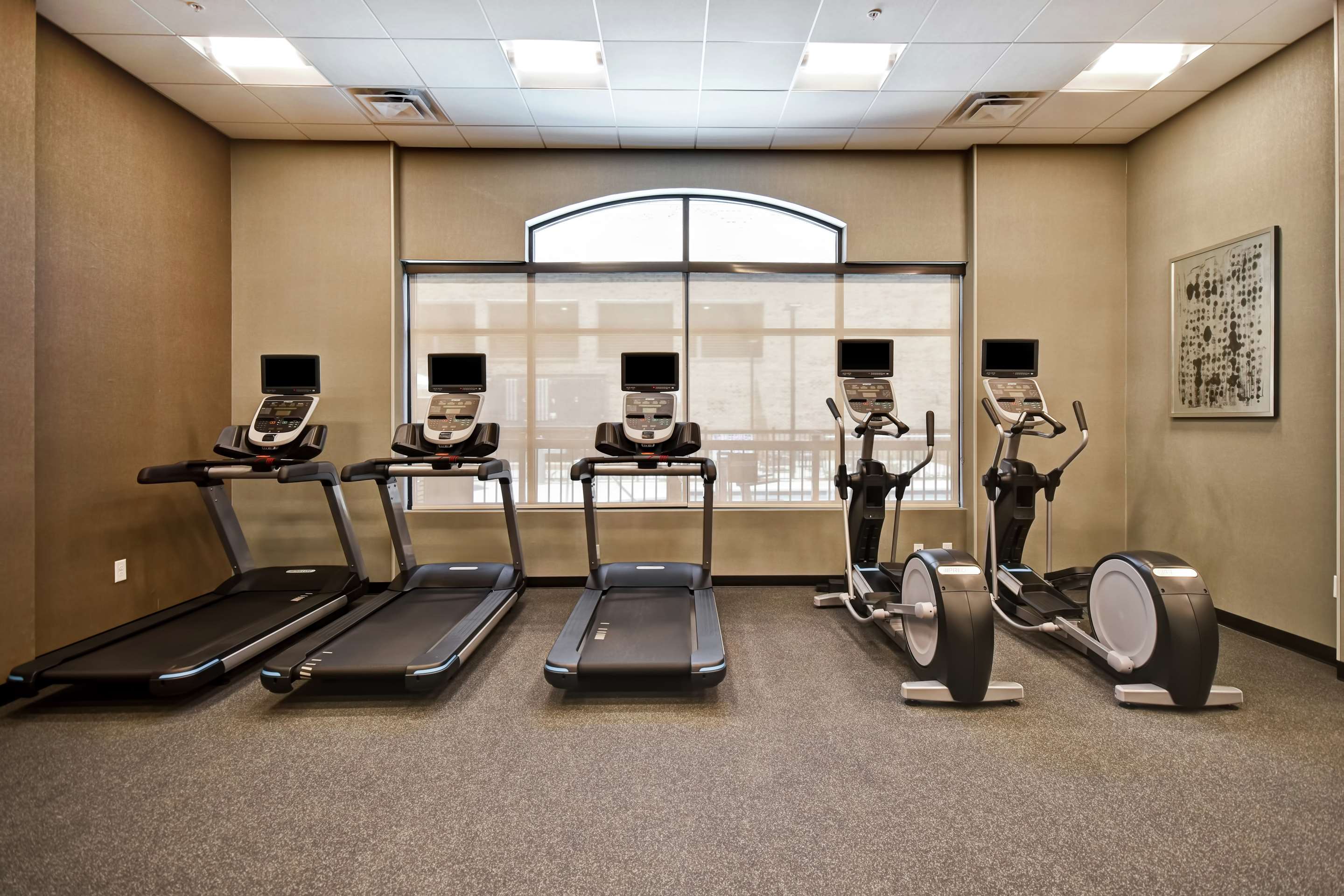 Health club fitness center gym | Homewood Suites by Hilton Greenville Downtown