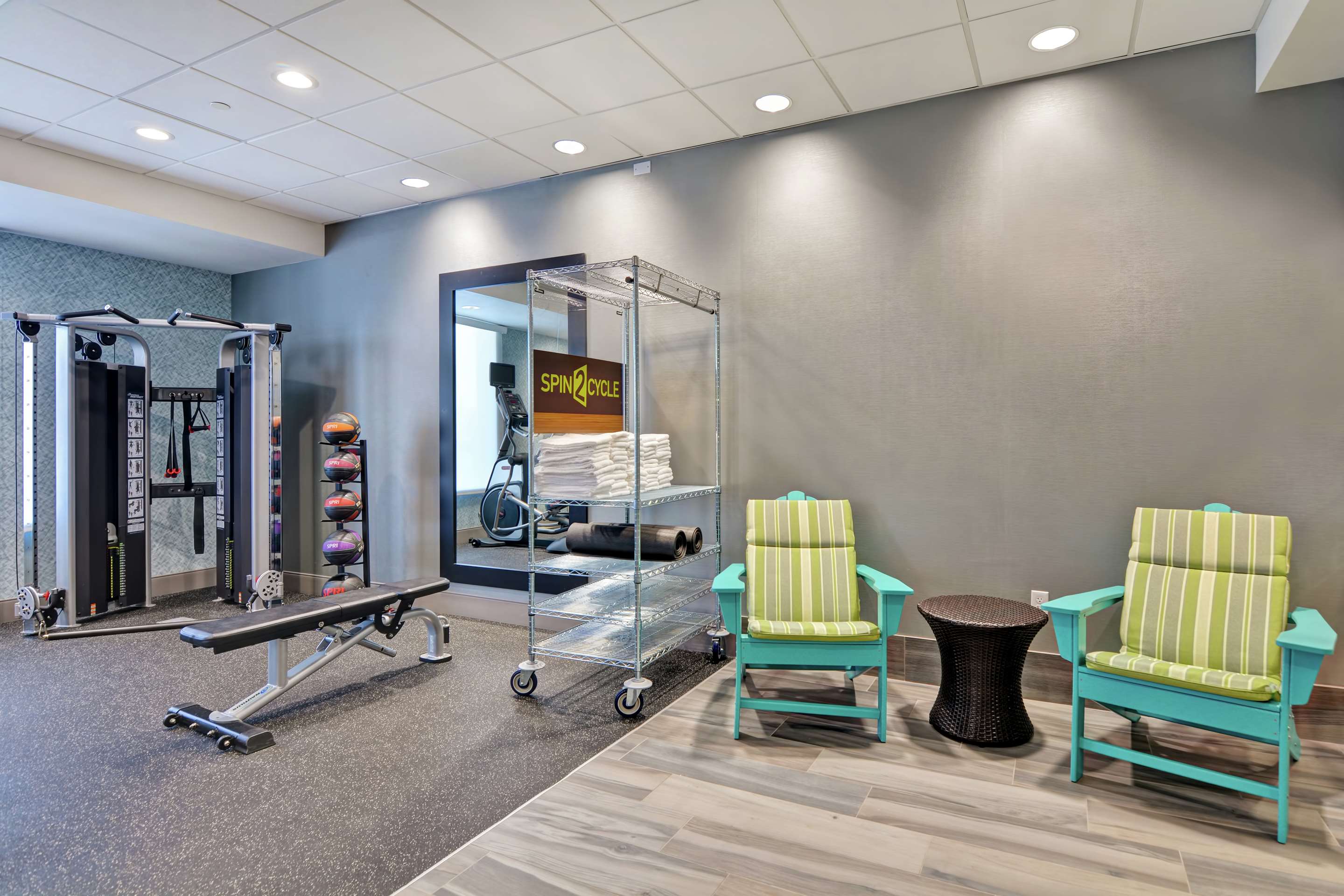 Health club fitness center gym
