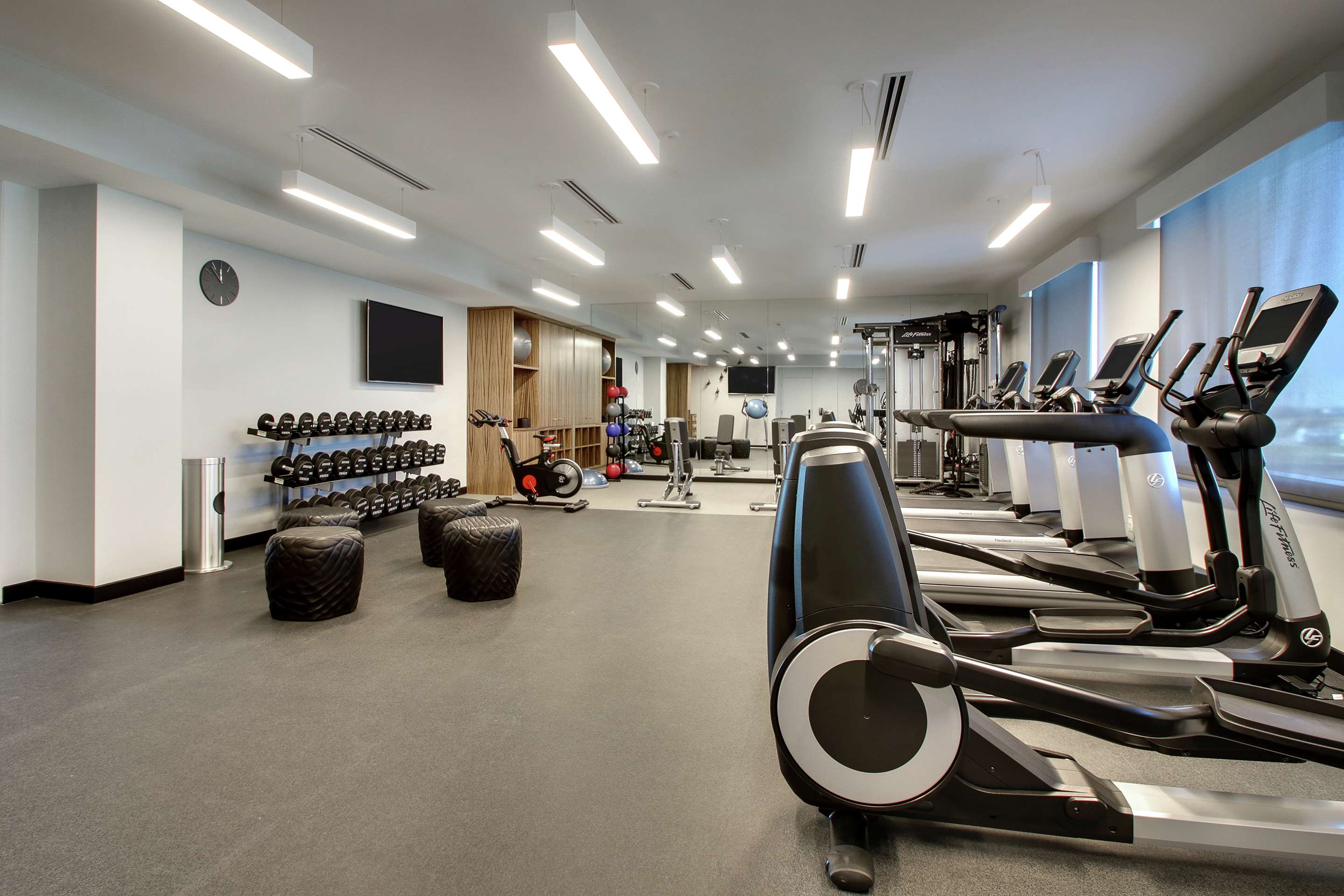 Health club fitness center gym | The Rose Chicago, Tapestry Collection by Hilton