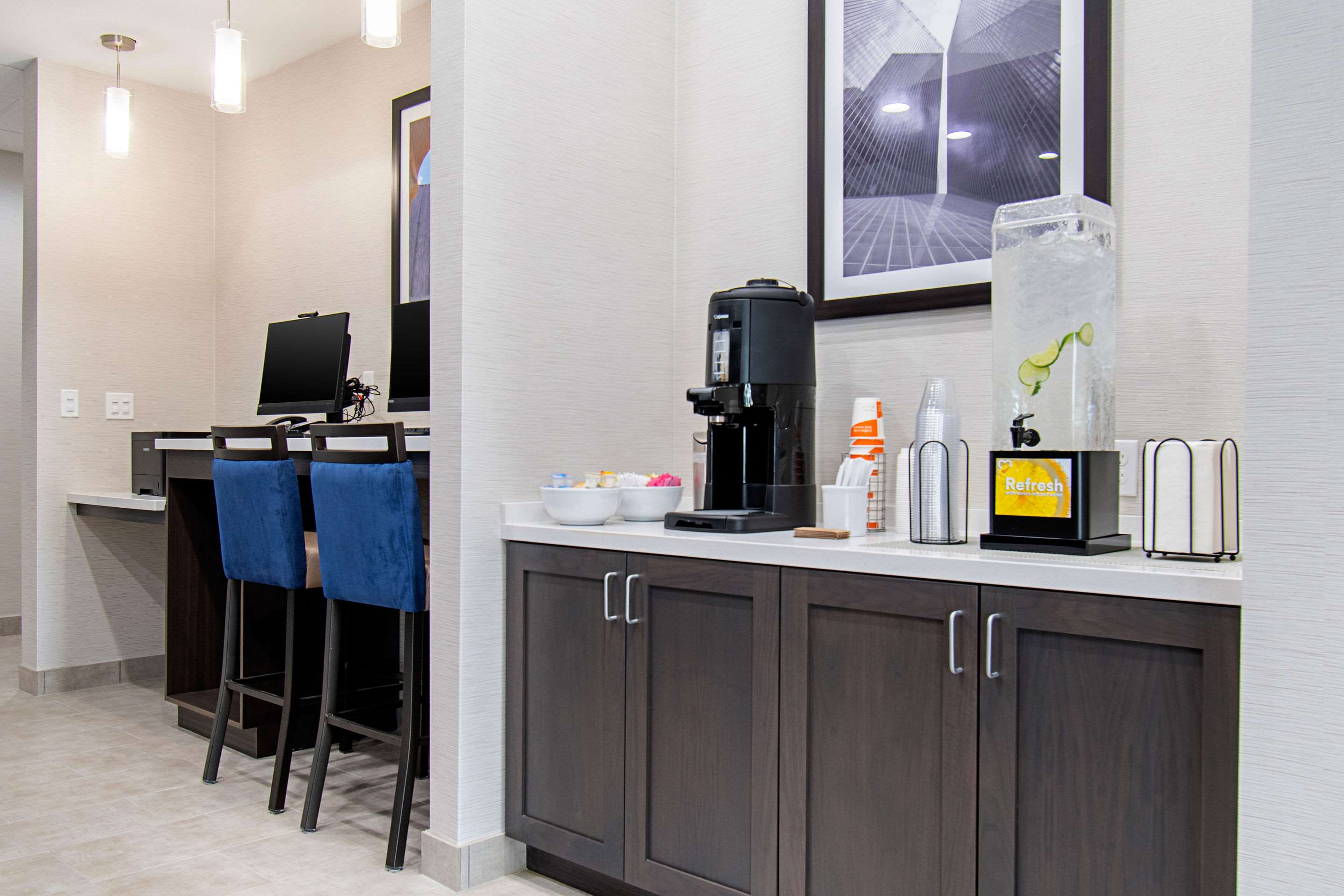 Refreshments in lobby