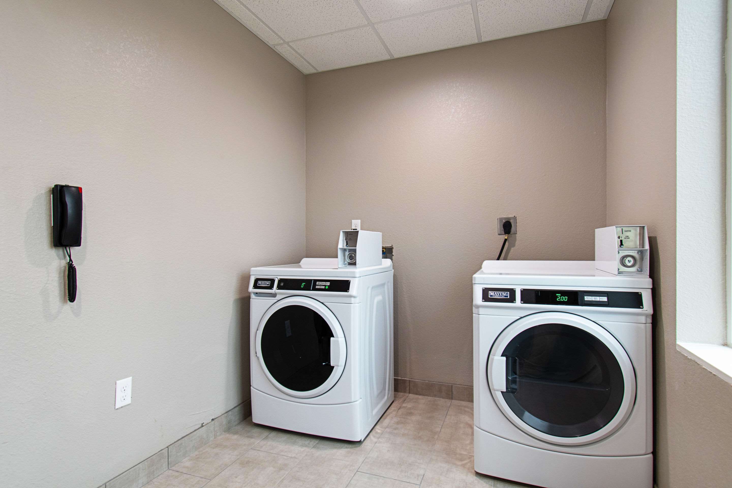Guest laundry facilities