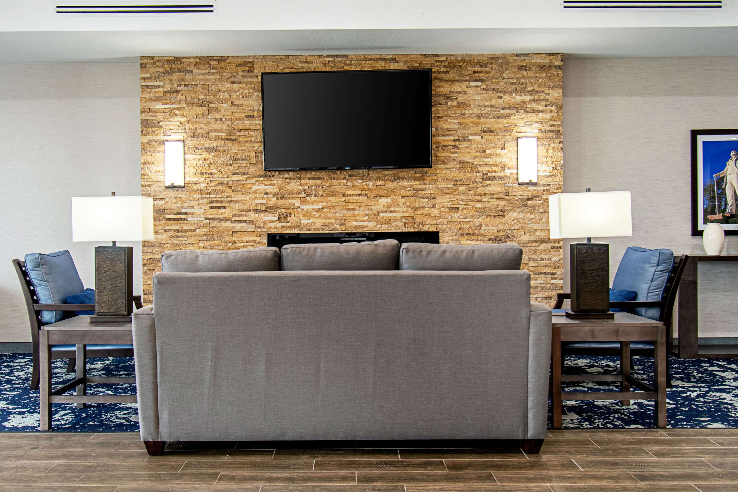 Hotel lobby