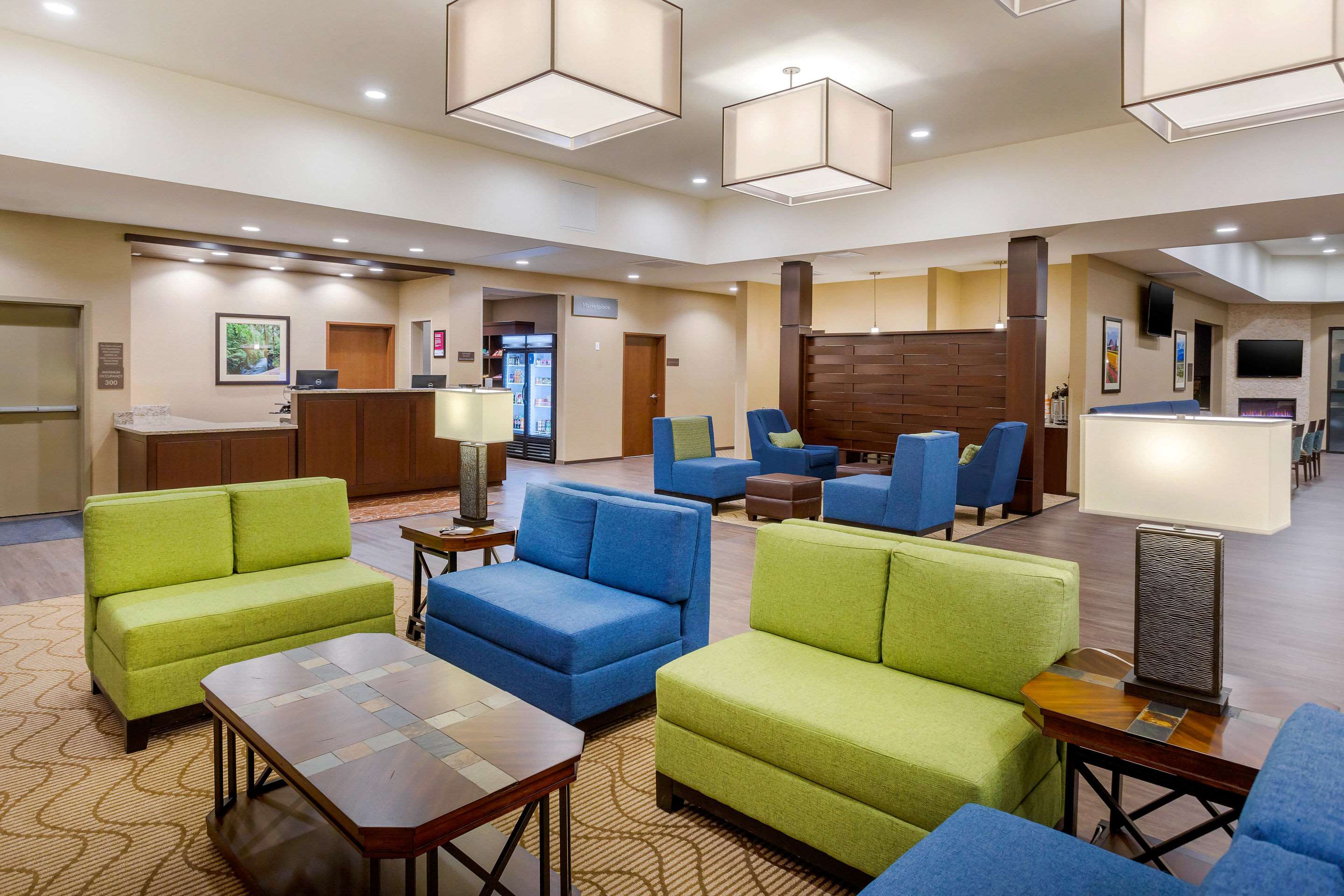 Hotel lobby