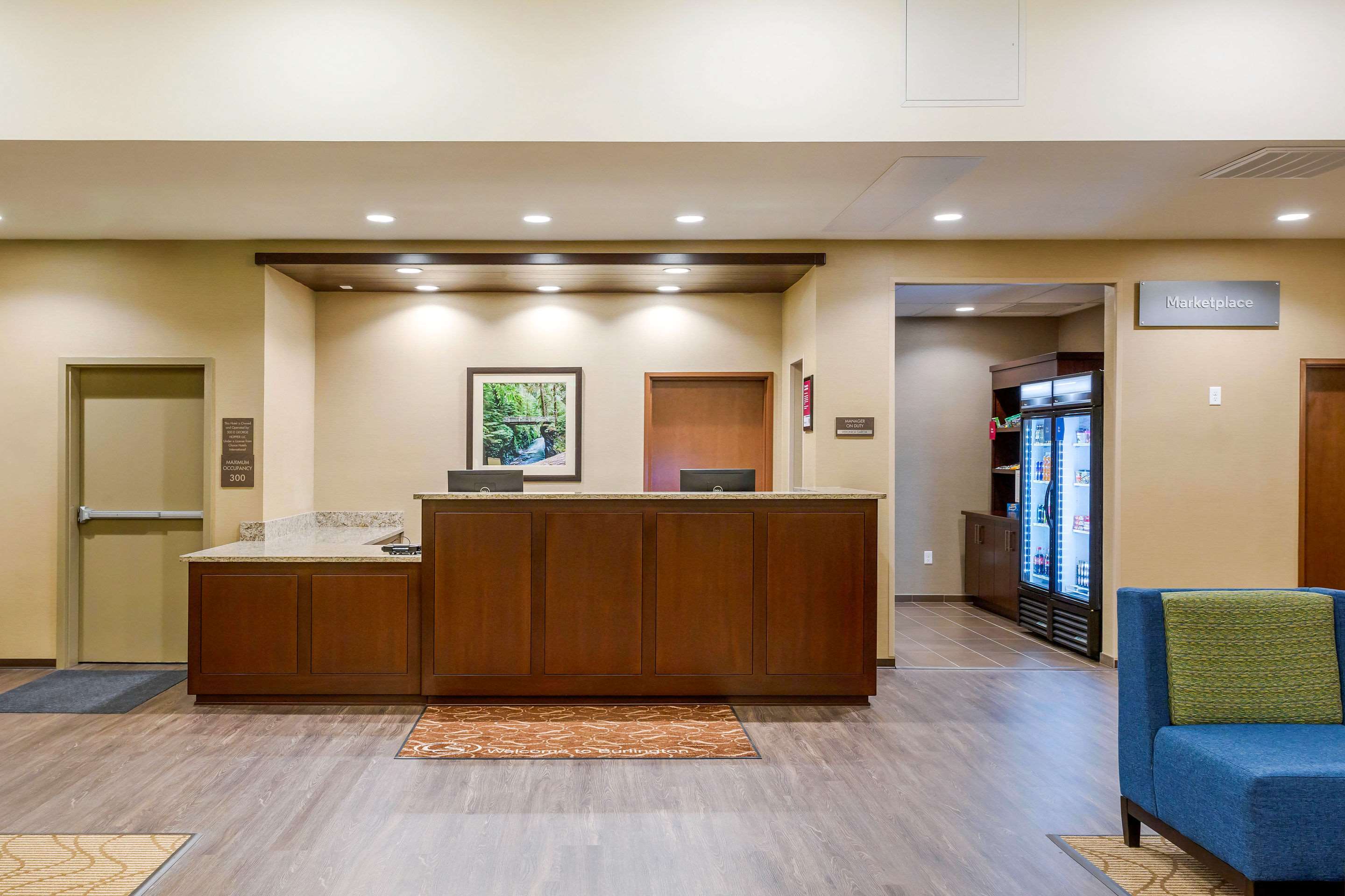Hotel lobby