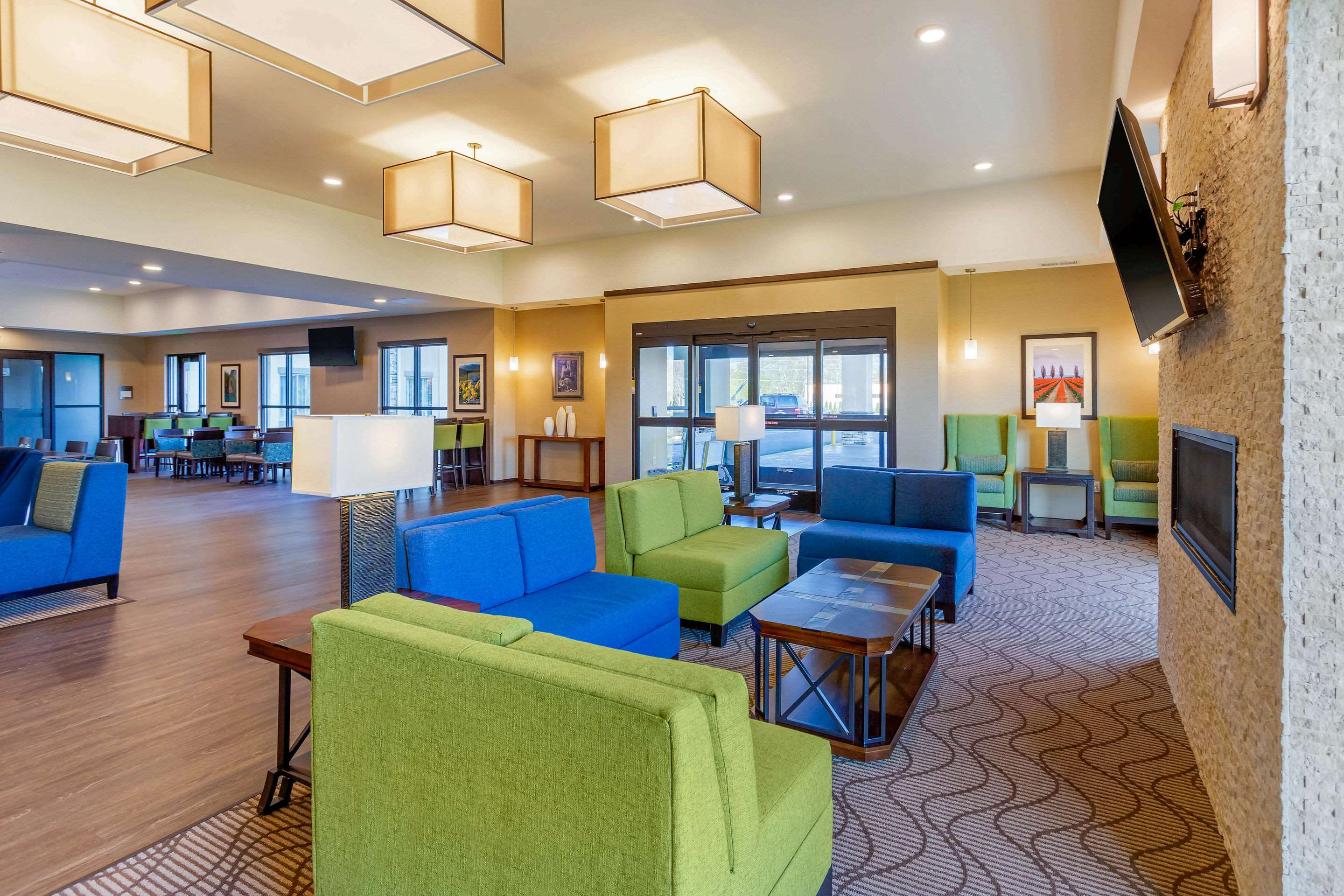 Hotel lobby