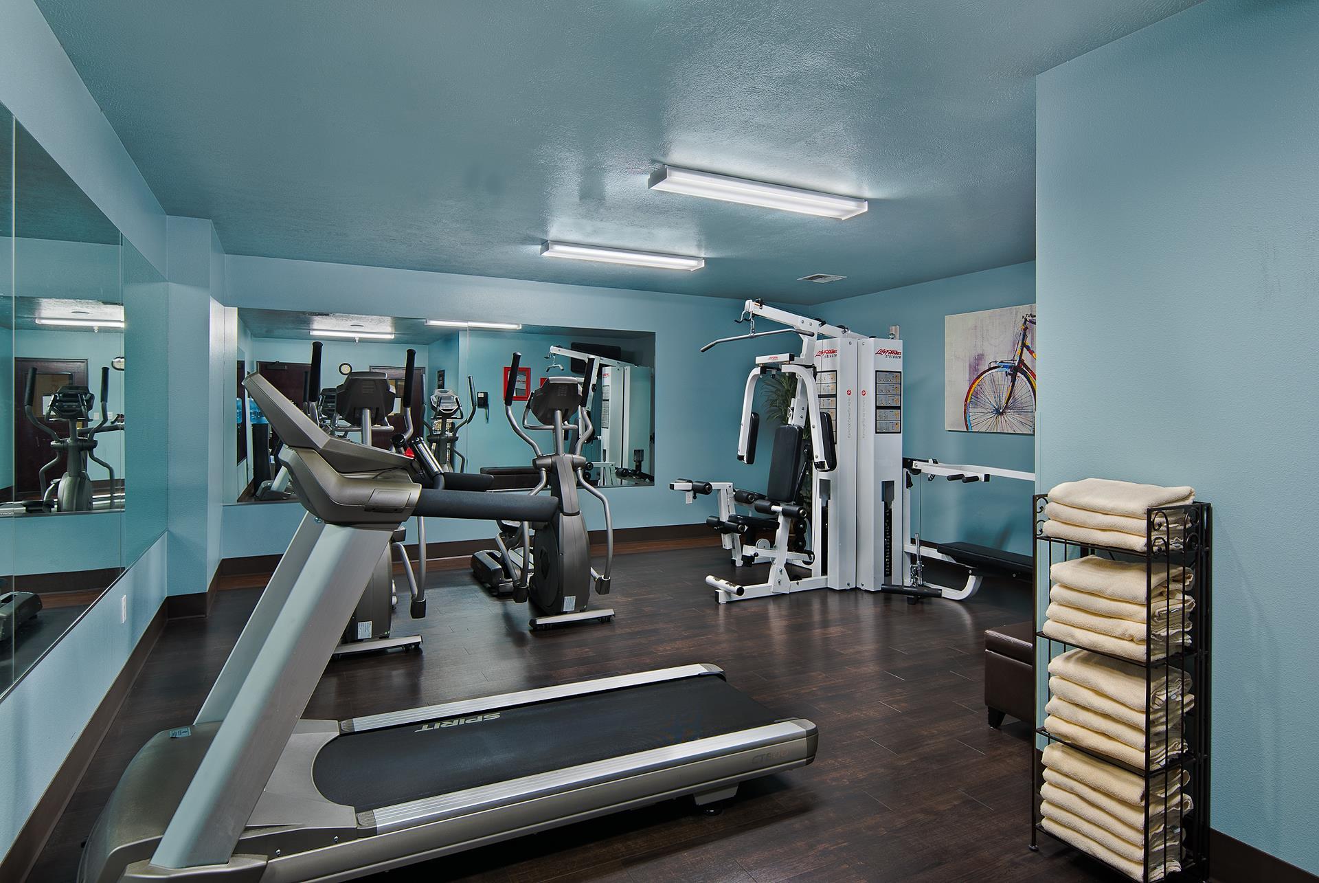 Fitness Center | Oxford Suites Downtown Spokane