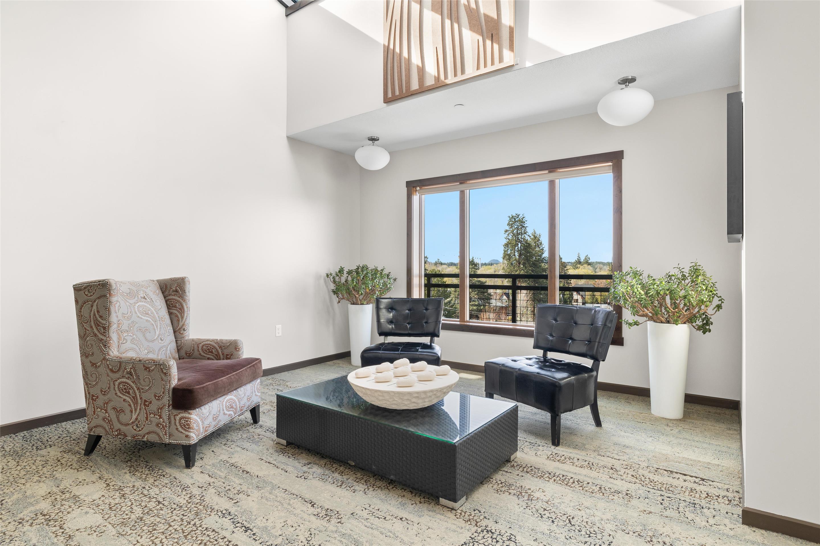 Fitness Center Sitting Area