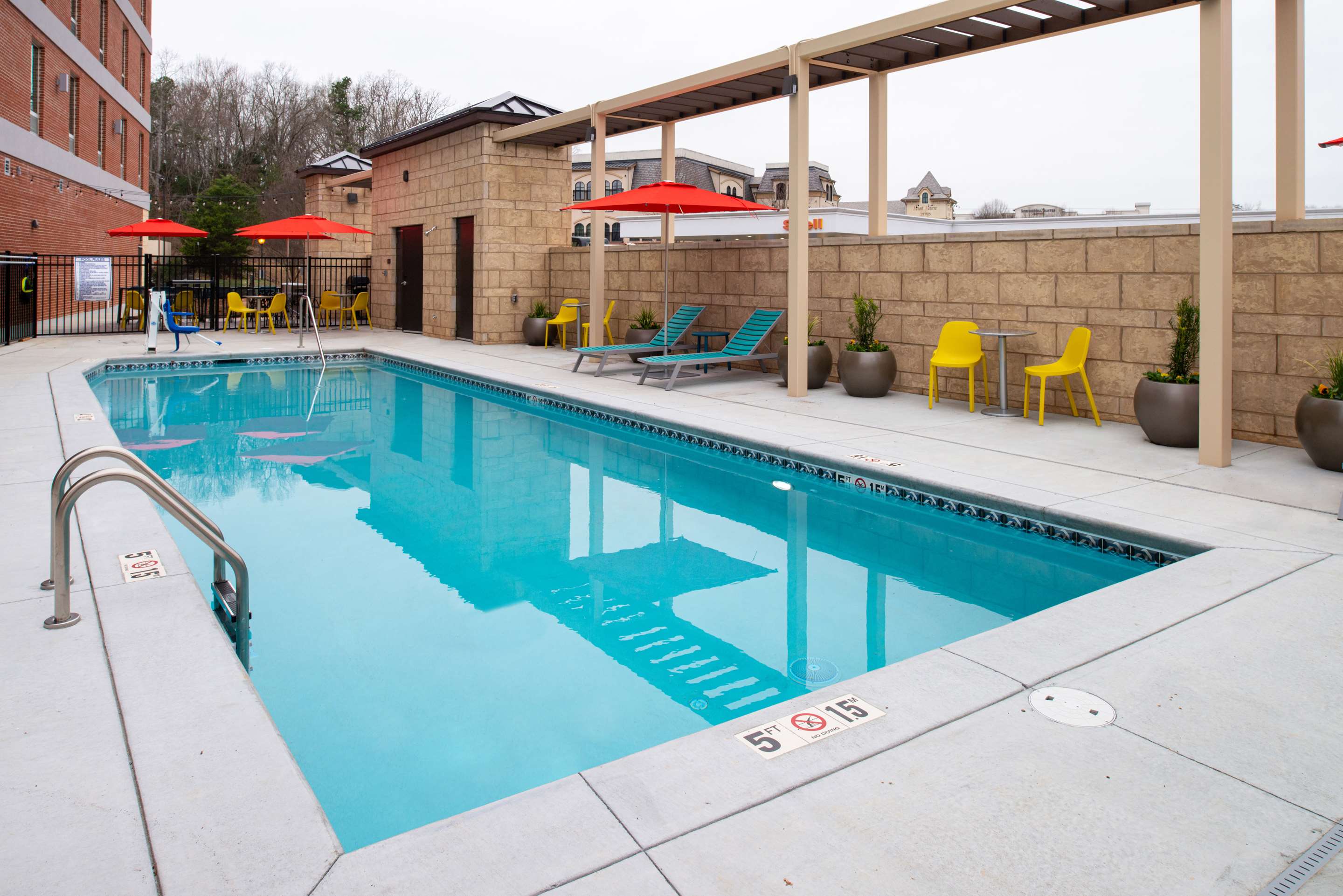 Pool | Home2 Suites by Hilton Charlotte Mooresville